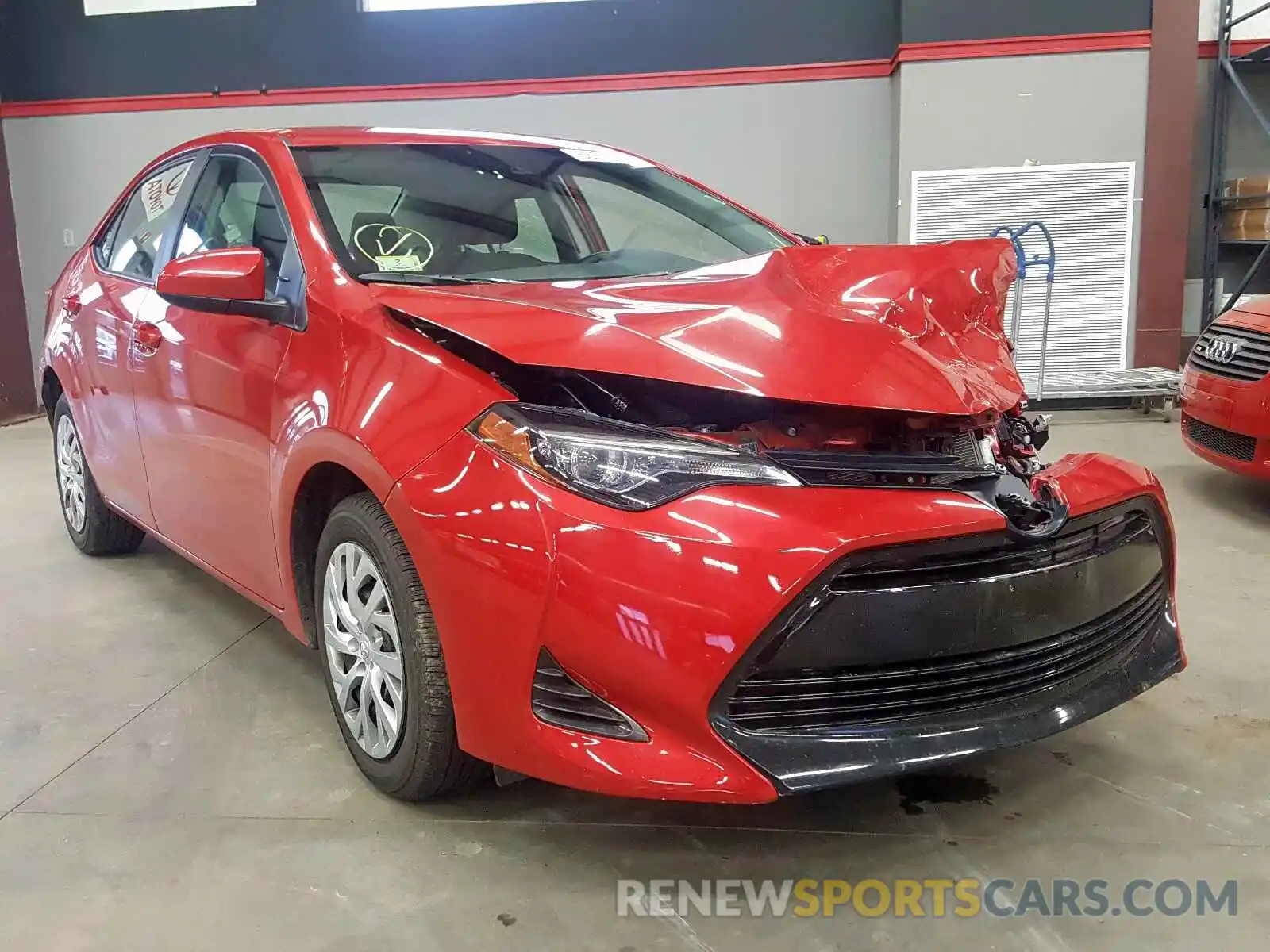 1 Photograph of a damaged car 2T1BURHE8KC235949 TOYOTA COROLLA 2019