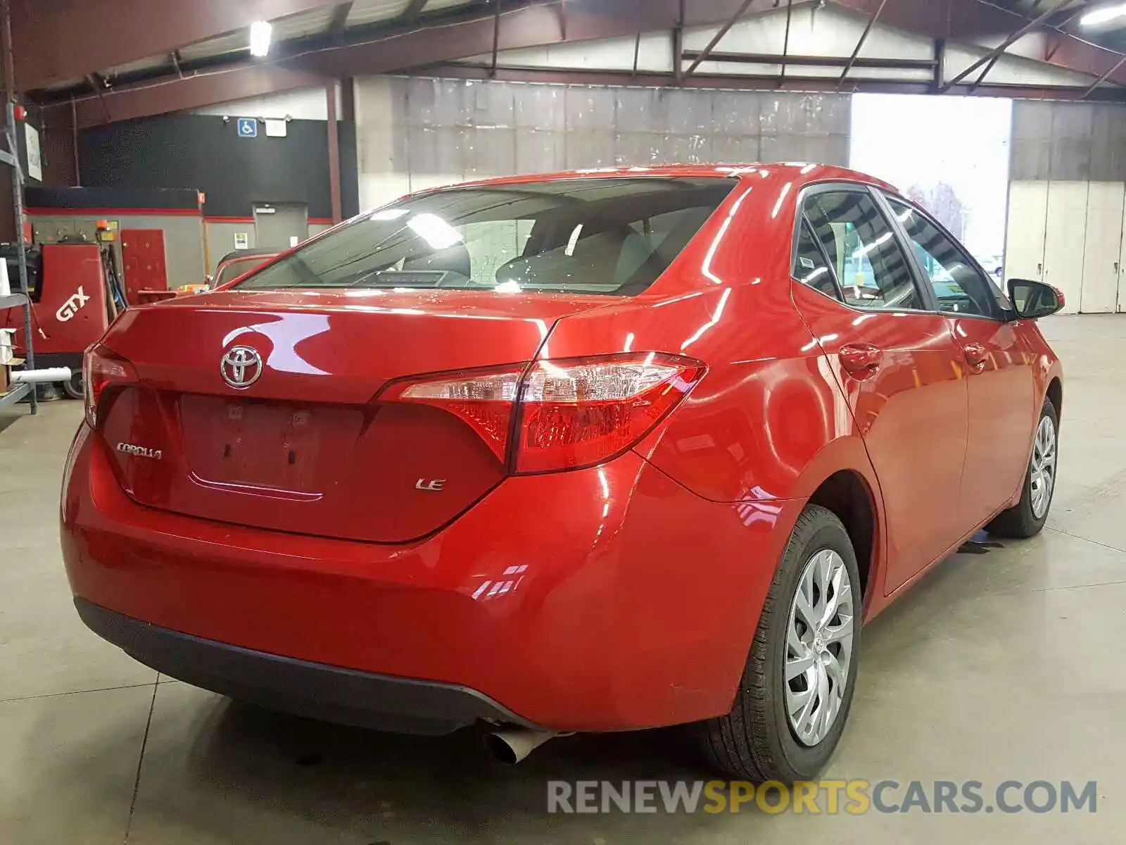 4 Photograph of a damaged car 2T1BURHE8KC235949 TOYOTA COROLLA 2019