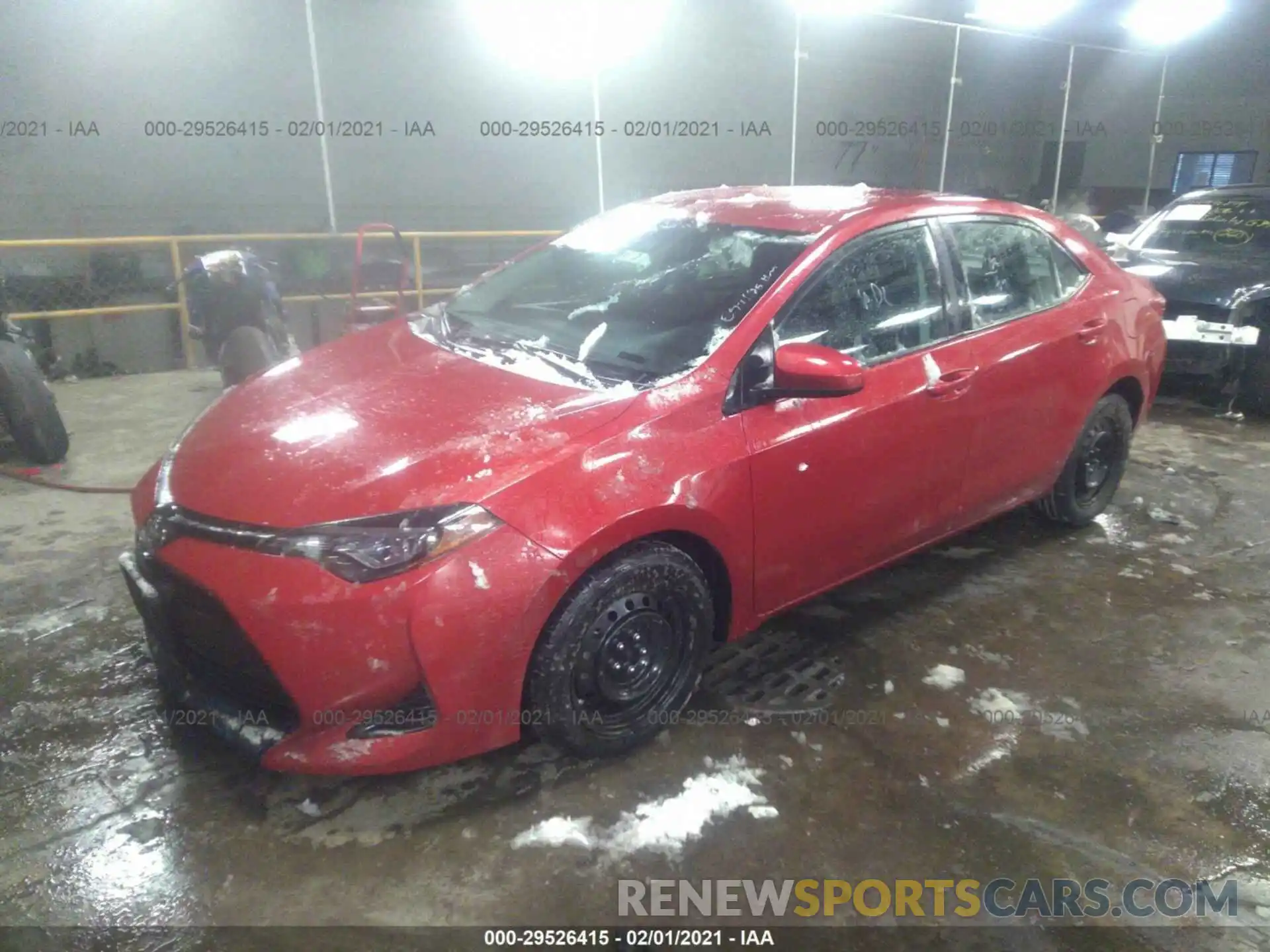 2 Photograph of a damaged car 2T1BURHE8KC236227 TOYOTA COROLLA 2019