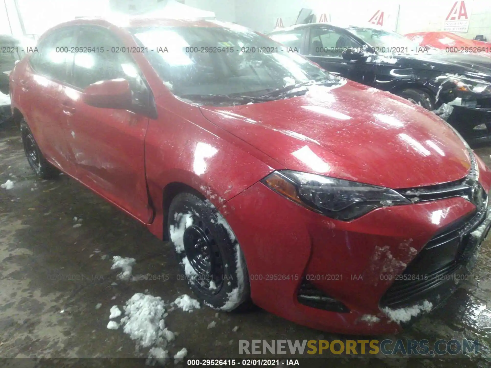 6 Photograph of a damaged car 2T1BURHE8KC236227 TOYOTA COROLLA 2019