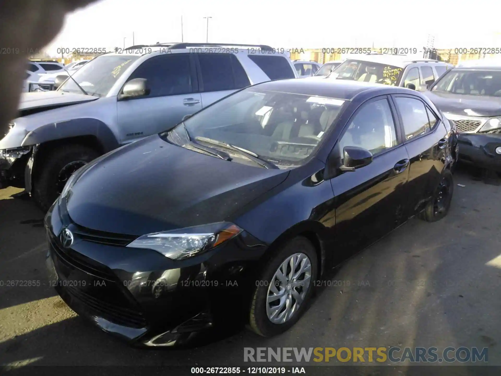 2 Photograph of a damaged car 2T1BURHE8KC236275 TOYOTA COROLLA 2019