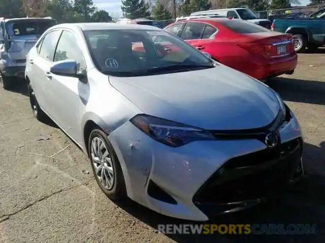 1 Photograph of a damaged car 2T1BURHE8KC236289 TOYOTA COROLLA 2019