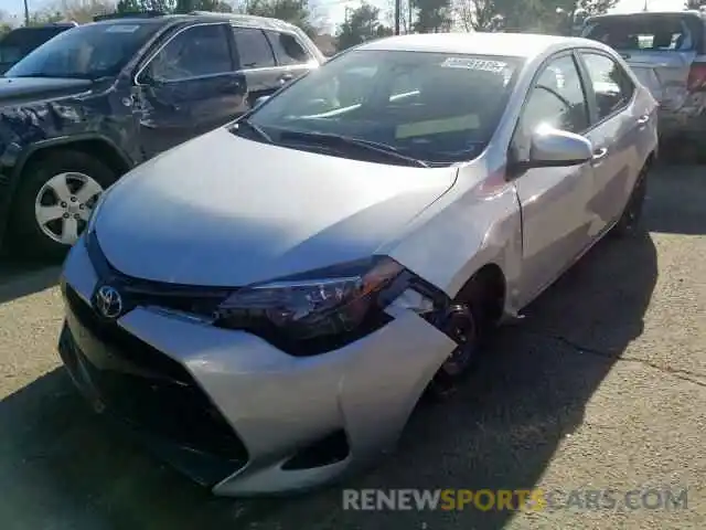 2 Photograph of a damaged car 2T1BURHE8KC236289 TOYOTA COROLLA 2019