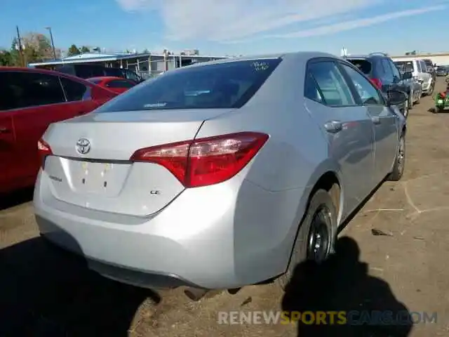 4 Photograph of a damaged car 2T1BURHE8KC236289 TOYOTA COROLLA 2019