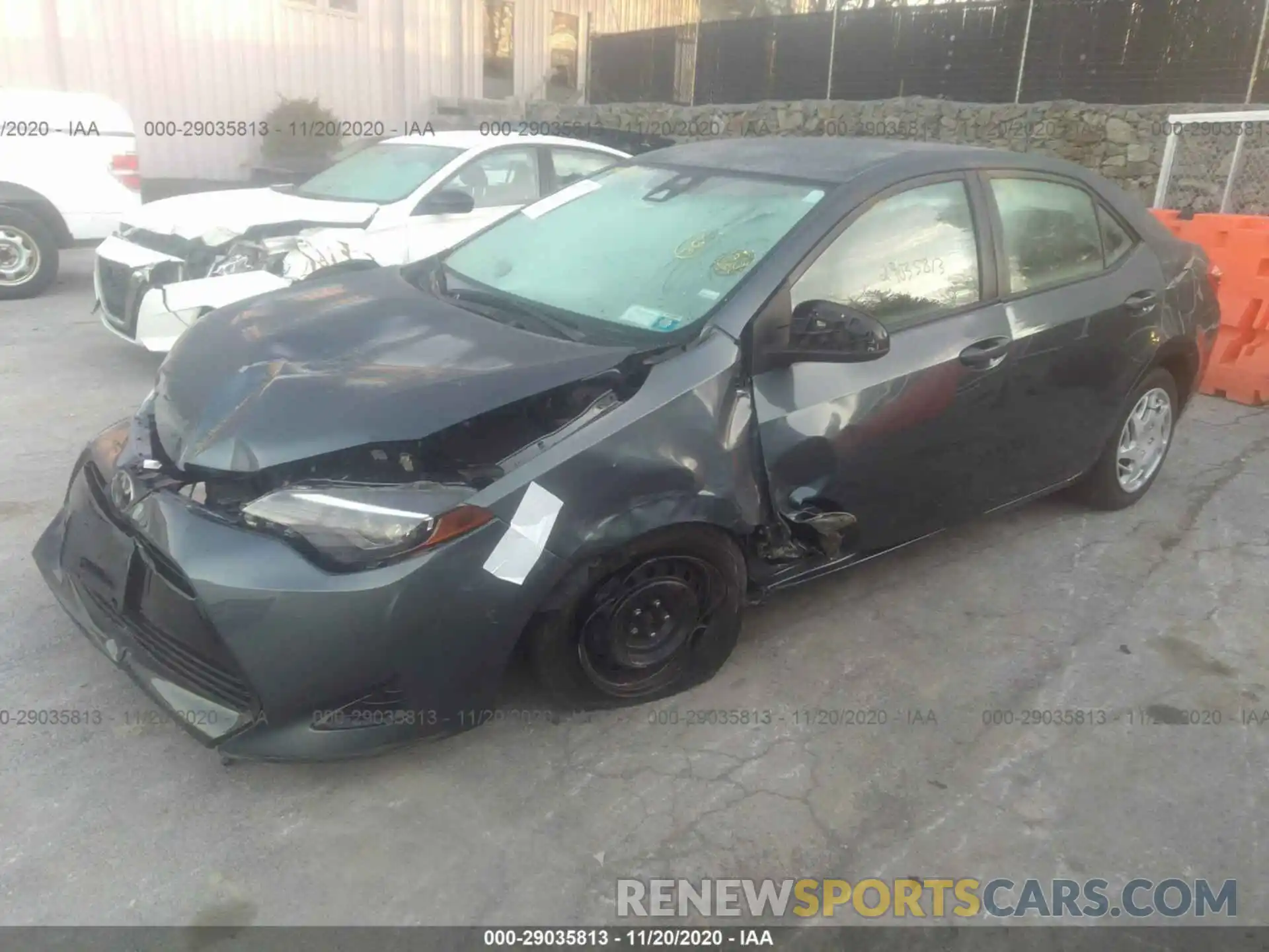 2 Photograph of a damaged car 2T1BURHE8KC236518 TOYOTA COROLLA 2019