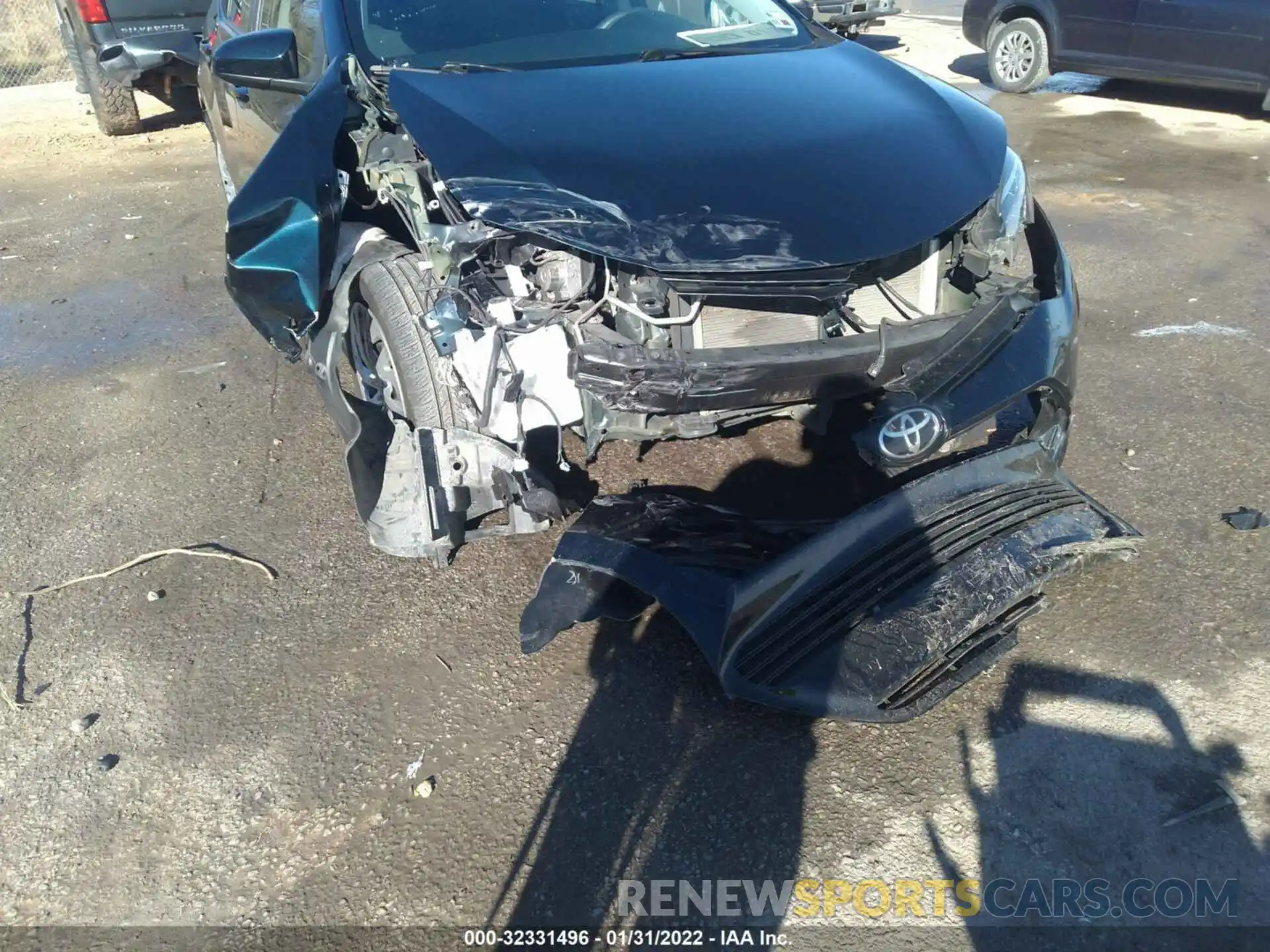 6 Photograph of a damaged car 2T1BURHE8KC236602 TOYOTA COROLLA 2019