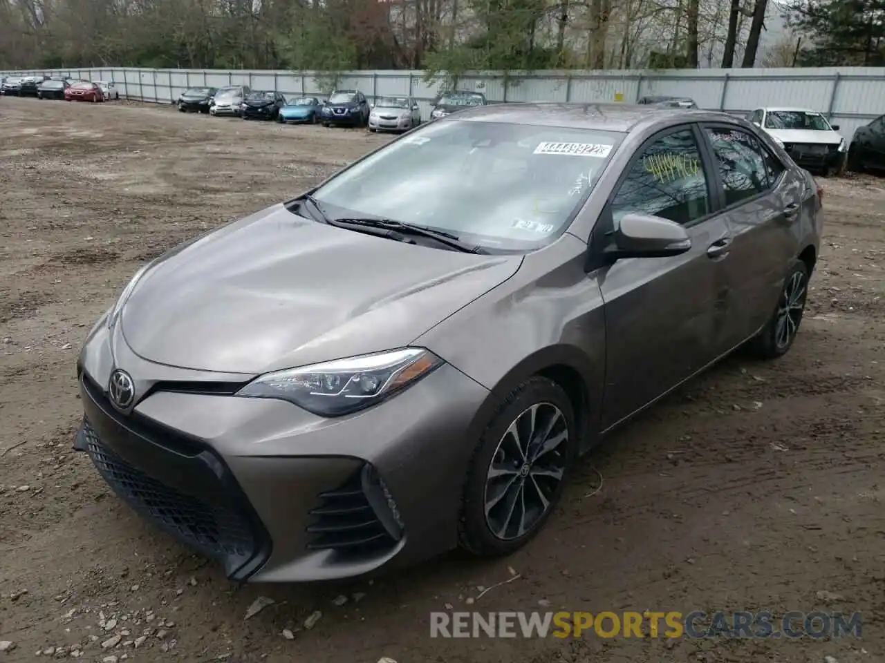 2 Photograph of a damaged car 2T1BURHE8KC238141 TOYOTA COROLLA 2019