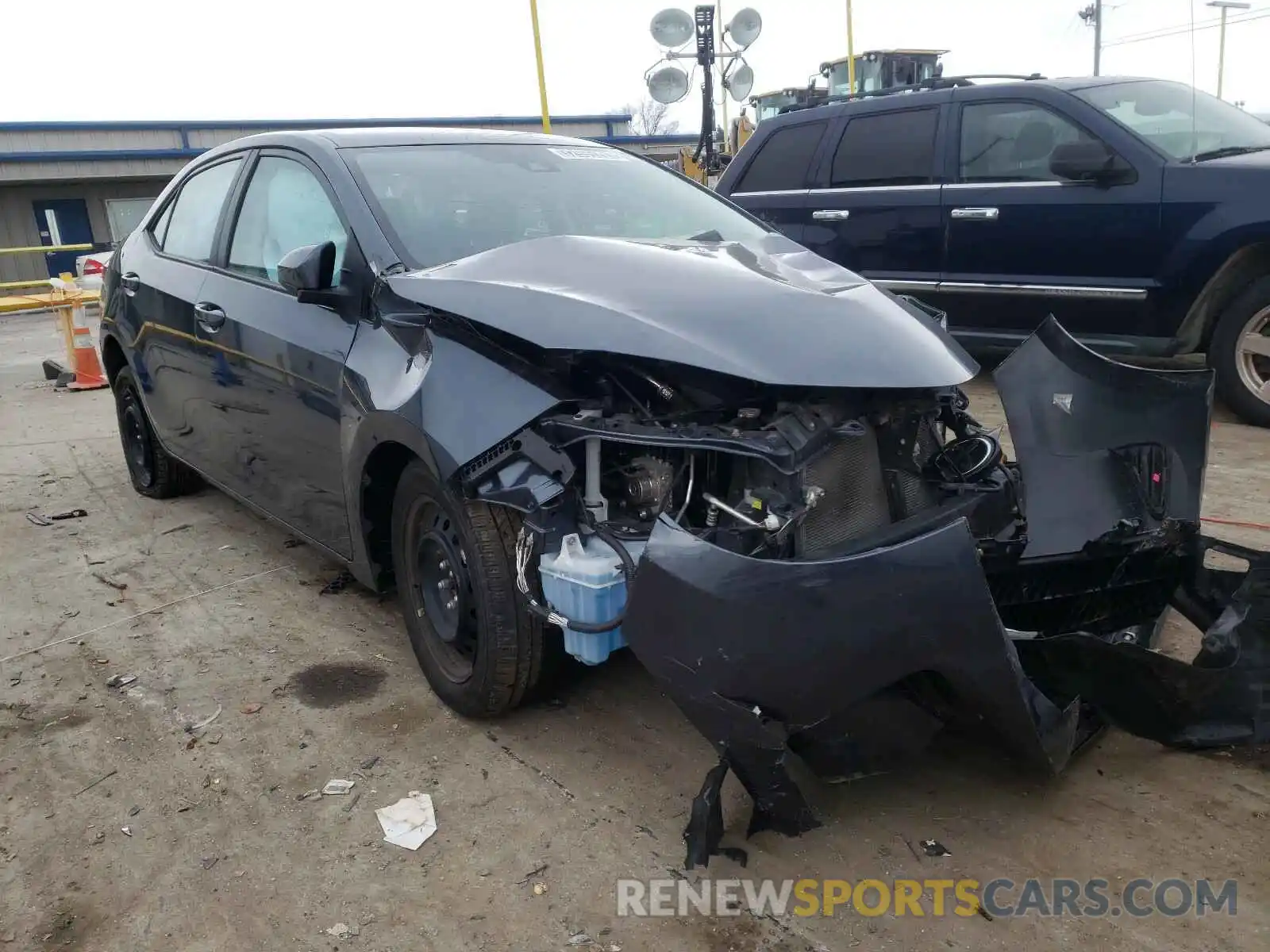 1 Photograph of a damaged car 2T1BURHE8KC240178 TOYOTA COROLLA 2019