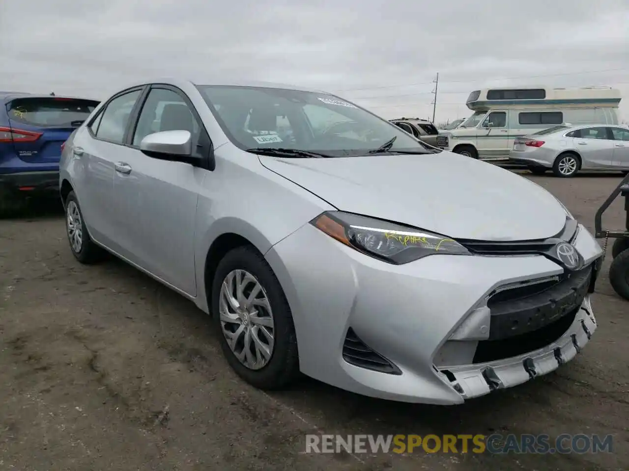 1 Photograph of a damaged car 2T1BURHE8KC241203 TOYOTA COROLLA 2019