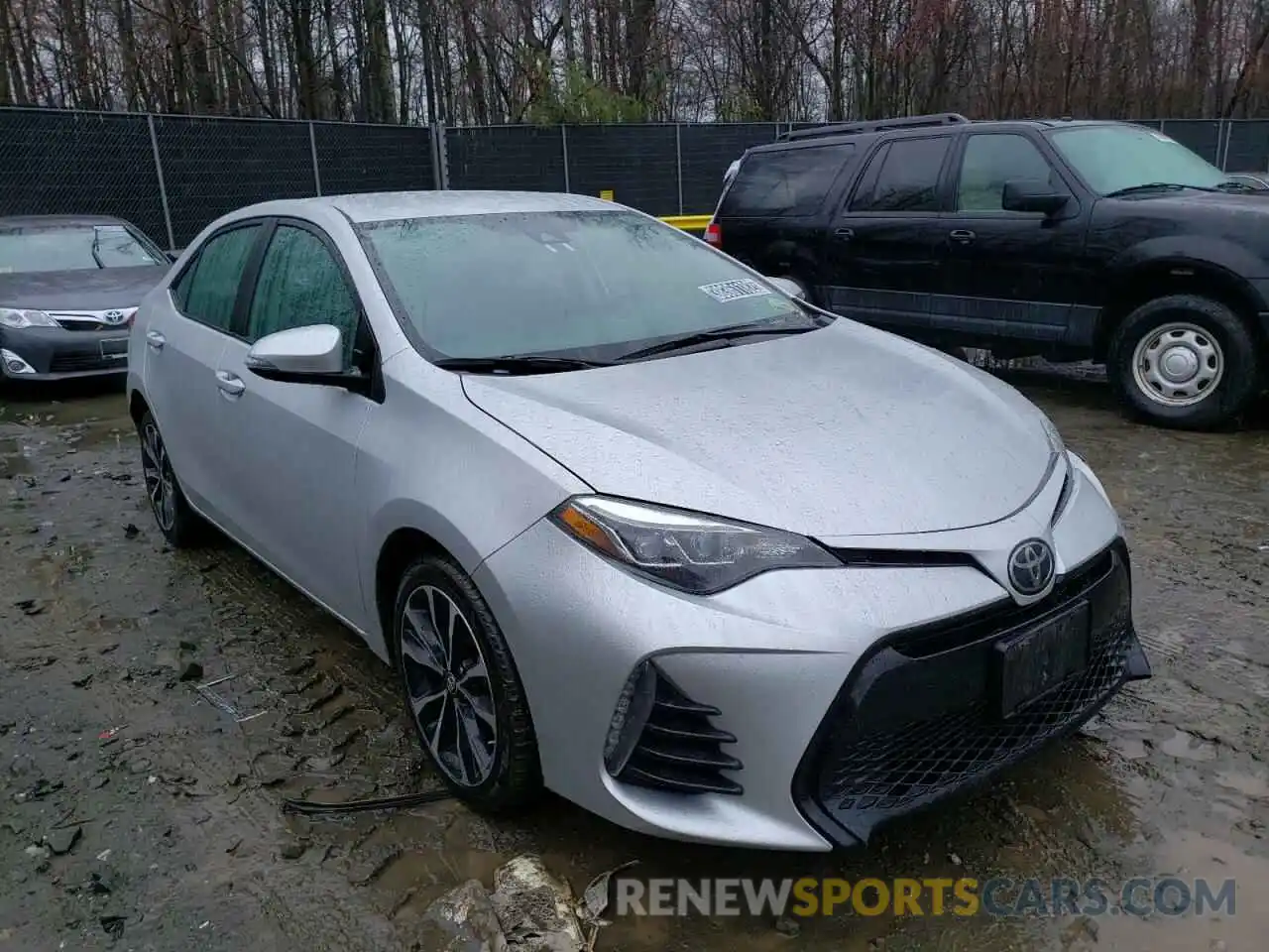 1 Photograph of a damaged car 2T1BURHE8KC241718 TOYOTA COROLLA 2019