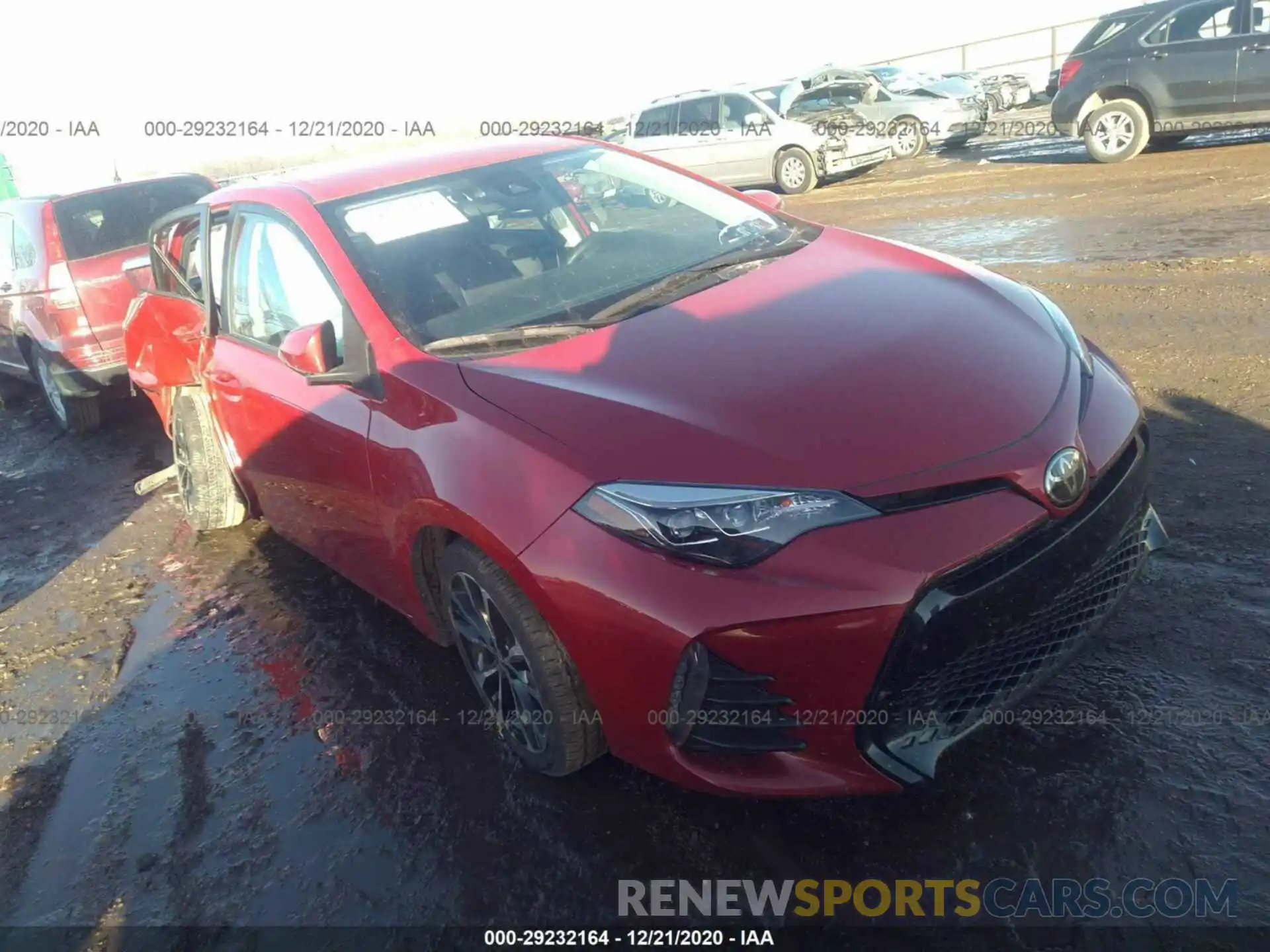 1 Photograph of a damaged car 2T1BURHE8KC241783 TOYOTA COROLLA 2019