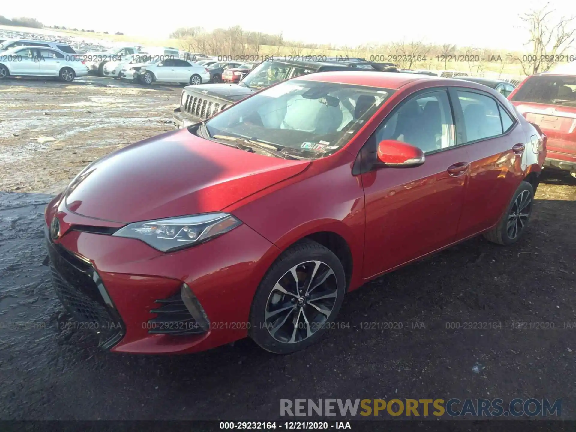 2 Photograph of a damaged car 2T1BURHE8KC241783 TOYOTA COROLLA 2019