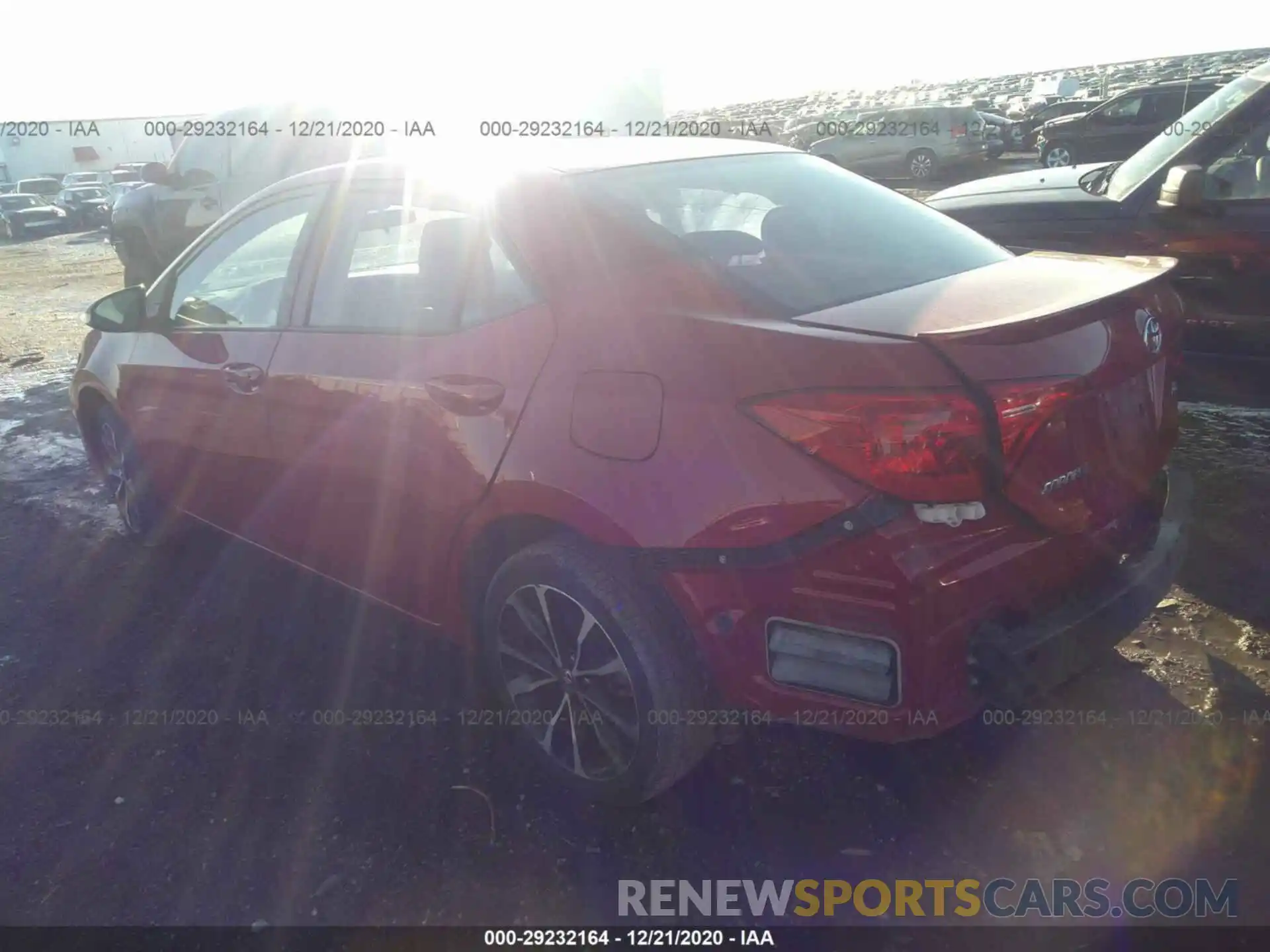 3 Photograph of a damaged car 2T1BURHE8KC241783 TOYOTA COROLLA 2019