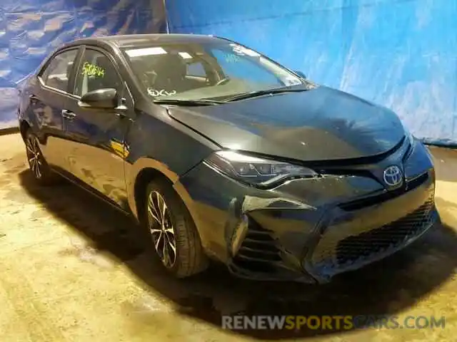 1 Photograph of a damaged car 2T1BURHE8KC242626 TOYOTA COROLLA 2019