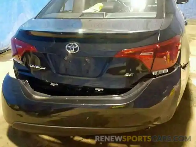 9 Photograph of a damaged car 2T1BURHE8KC242626 TOYOTA COROLLA 2019