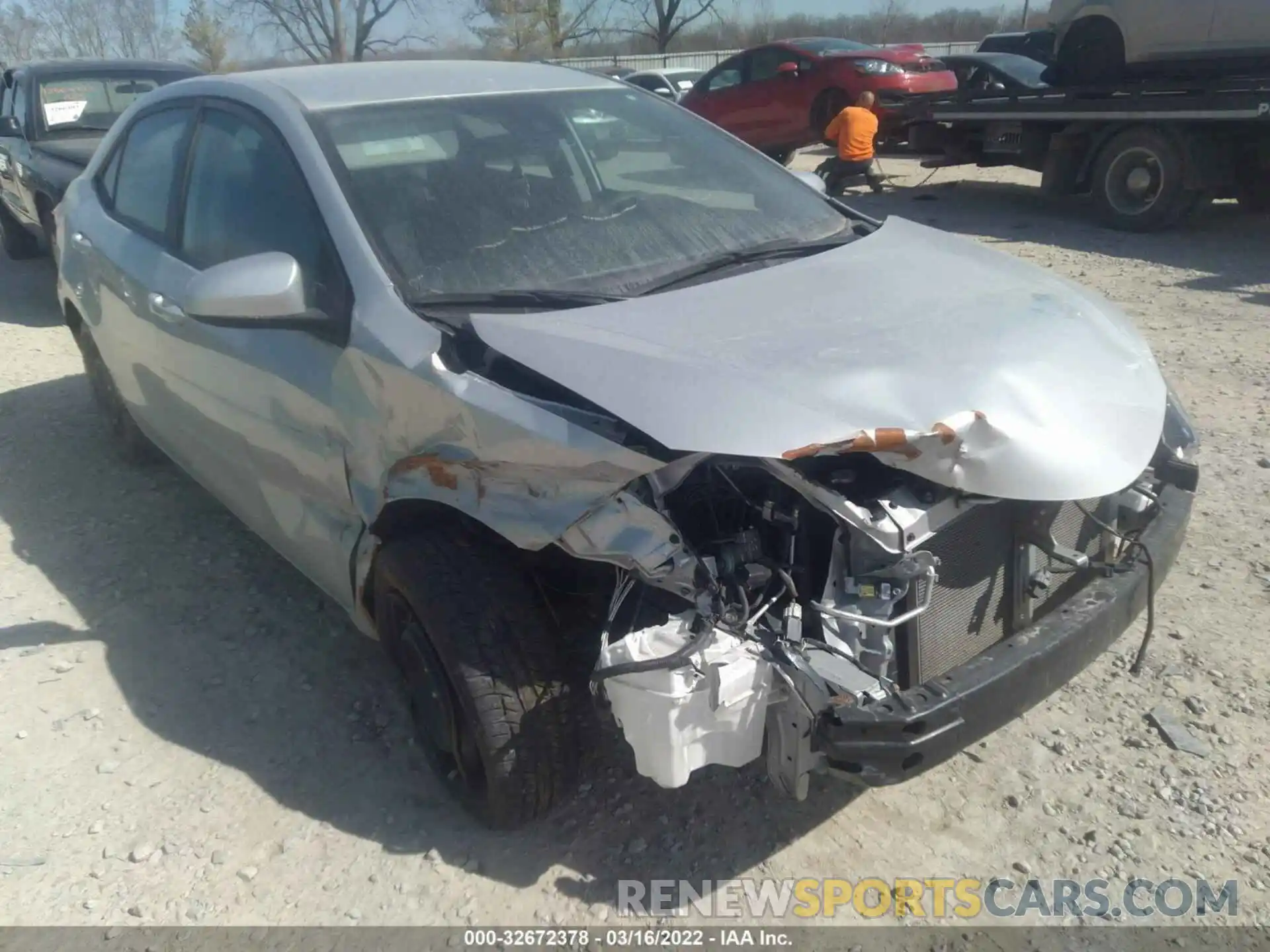 6 Photograph of a damaged car 2T1BURHE8KC244246 TOYOTA COROLLA 2019