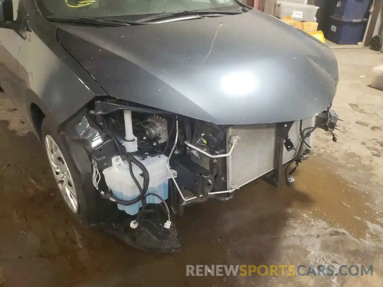 9 Photograph of a damaged car 2T1BURHE8KC244456 TOYOTA COROLLA 2019