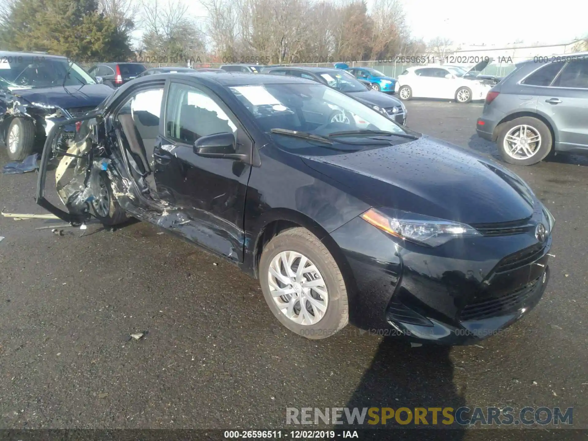 1 Photograph of a damaged car 2T1BURHE8KC244537 TOYOTA COROLLA 2019