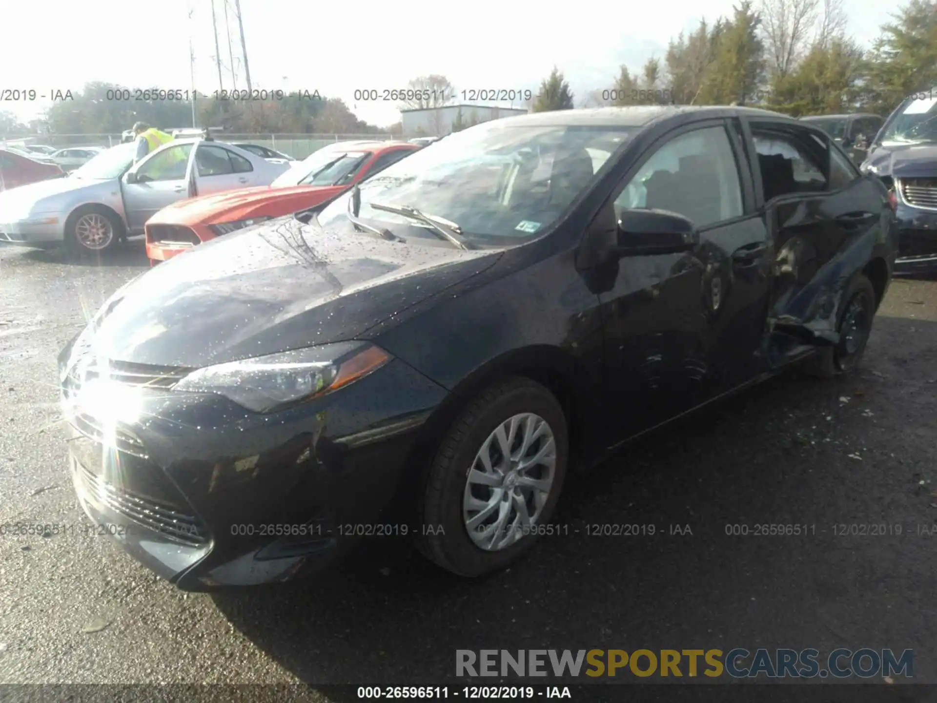 2 Photograph of a damaged car 2T1BURHE8KC244537 TOYOTA COROLLA 2019