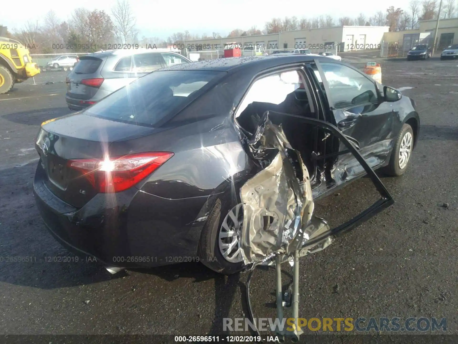 4 Photograph of a damaged car 2T1BURHE8KC244537 TOYOTA COROLLA 2019