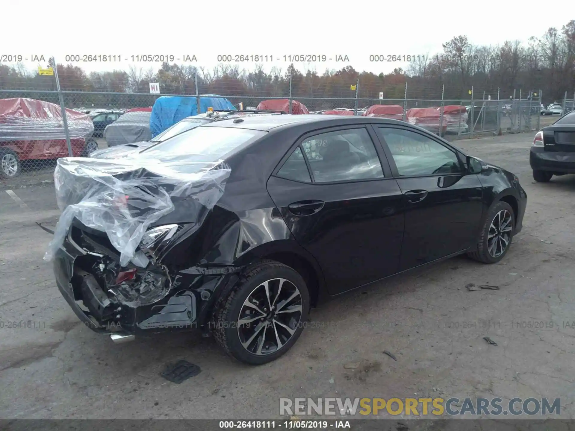 4 Photograph of a damaged car 2T1BURHE8KC245963 TOYOTA COROLLA 2019