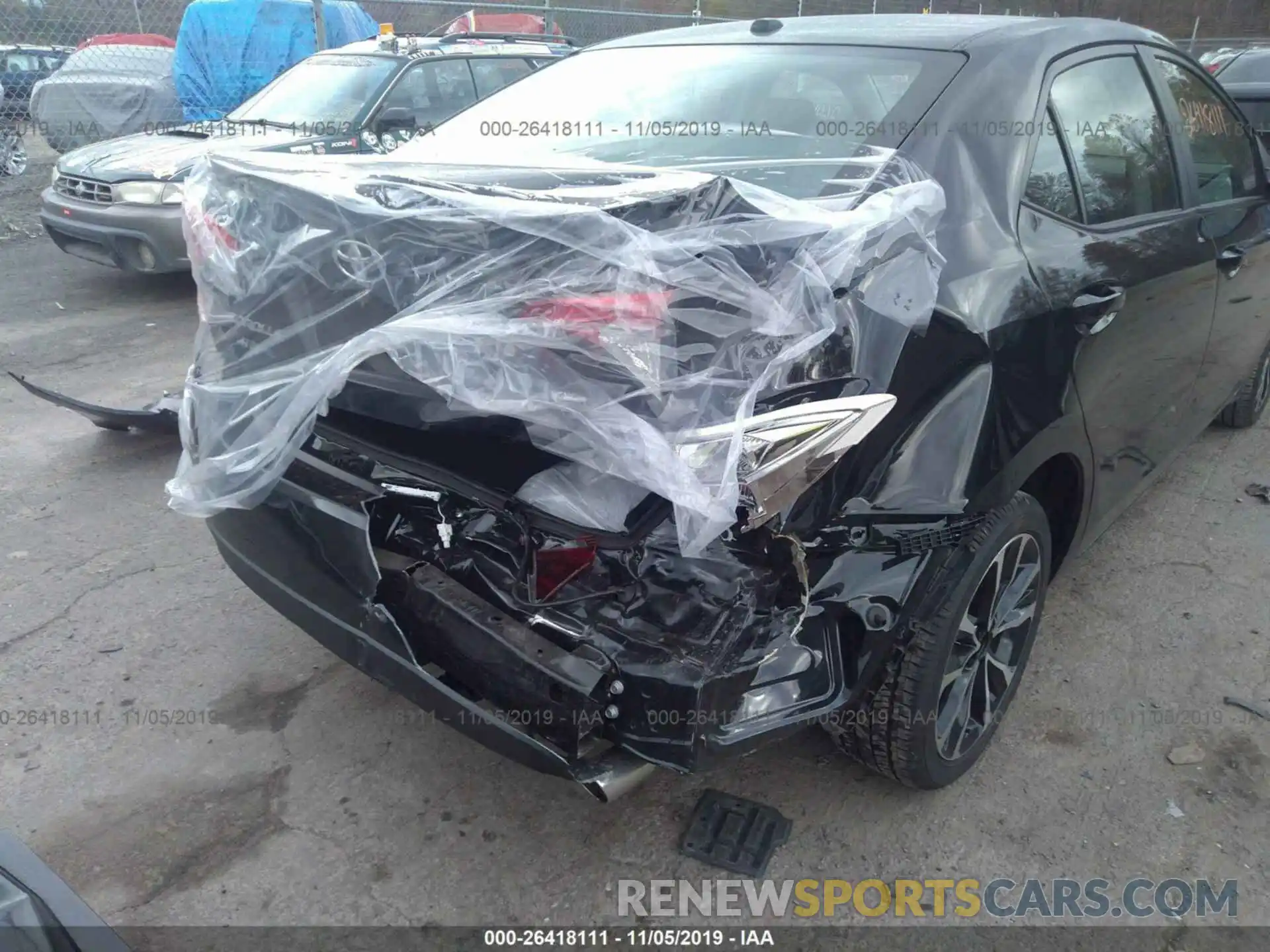 6 Photograph of a damaged car 2T1BURHE8KC245963 TOYOTA COROLLA 2019