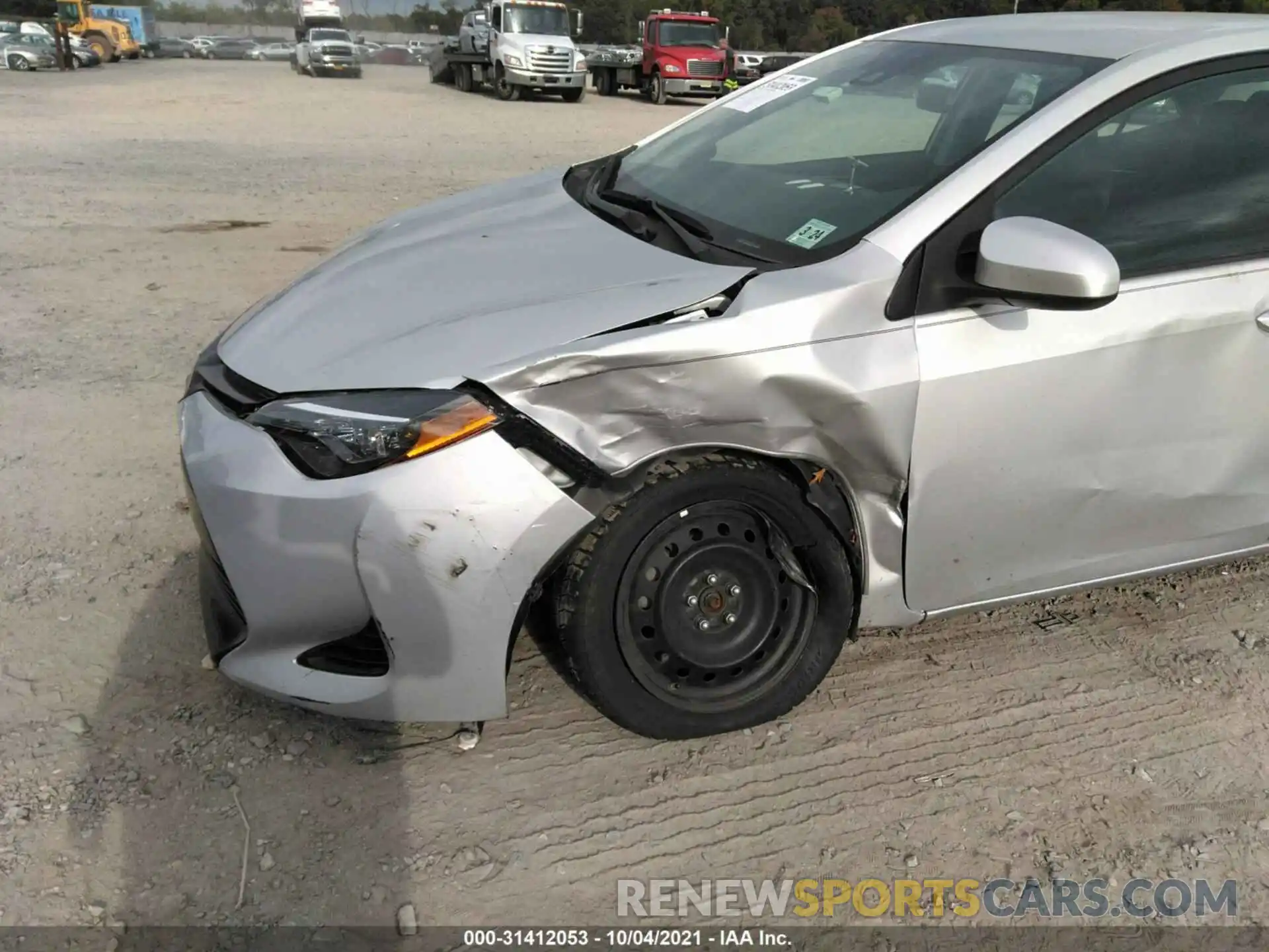 6 Photograph of a damaged car 2T1BURHE8KC246384 TOYOTA COROLLA 2019