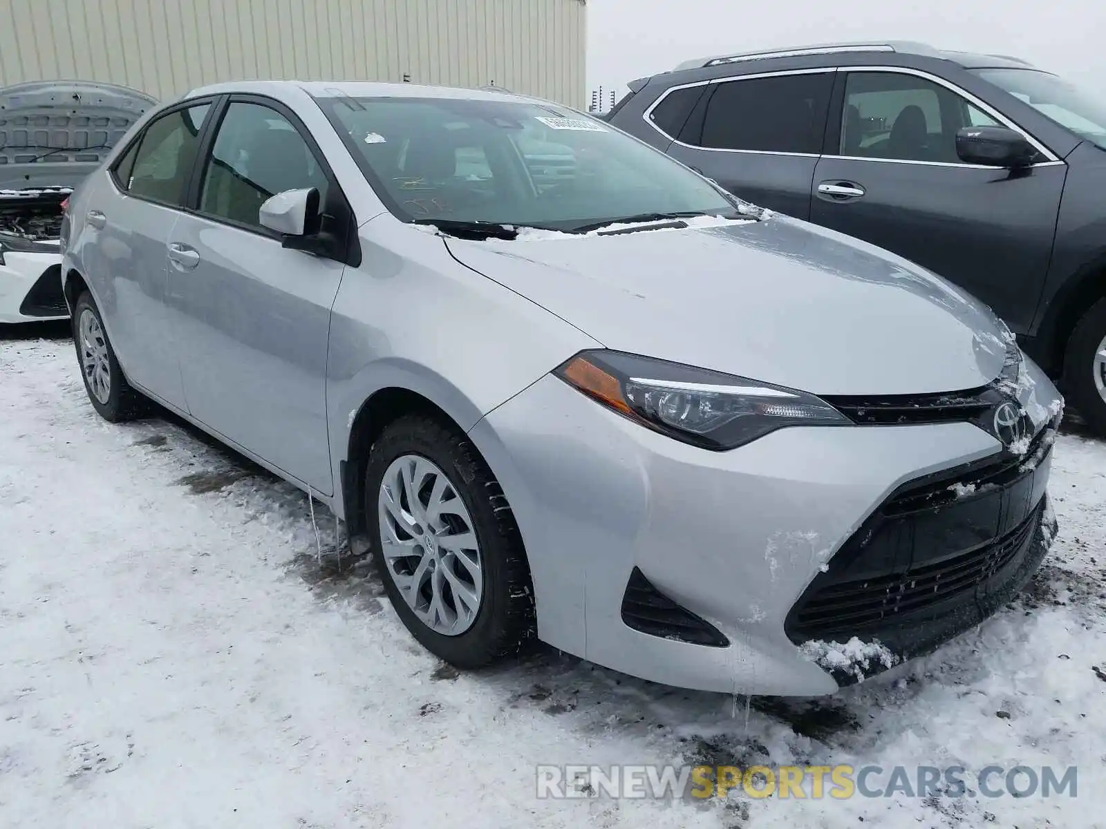 1 Photograph of a damaged car 2T1BURHE8KC246837 TOYOTA COROLLA 2019