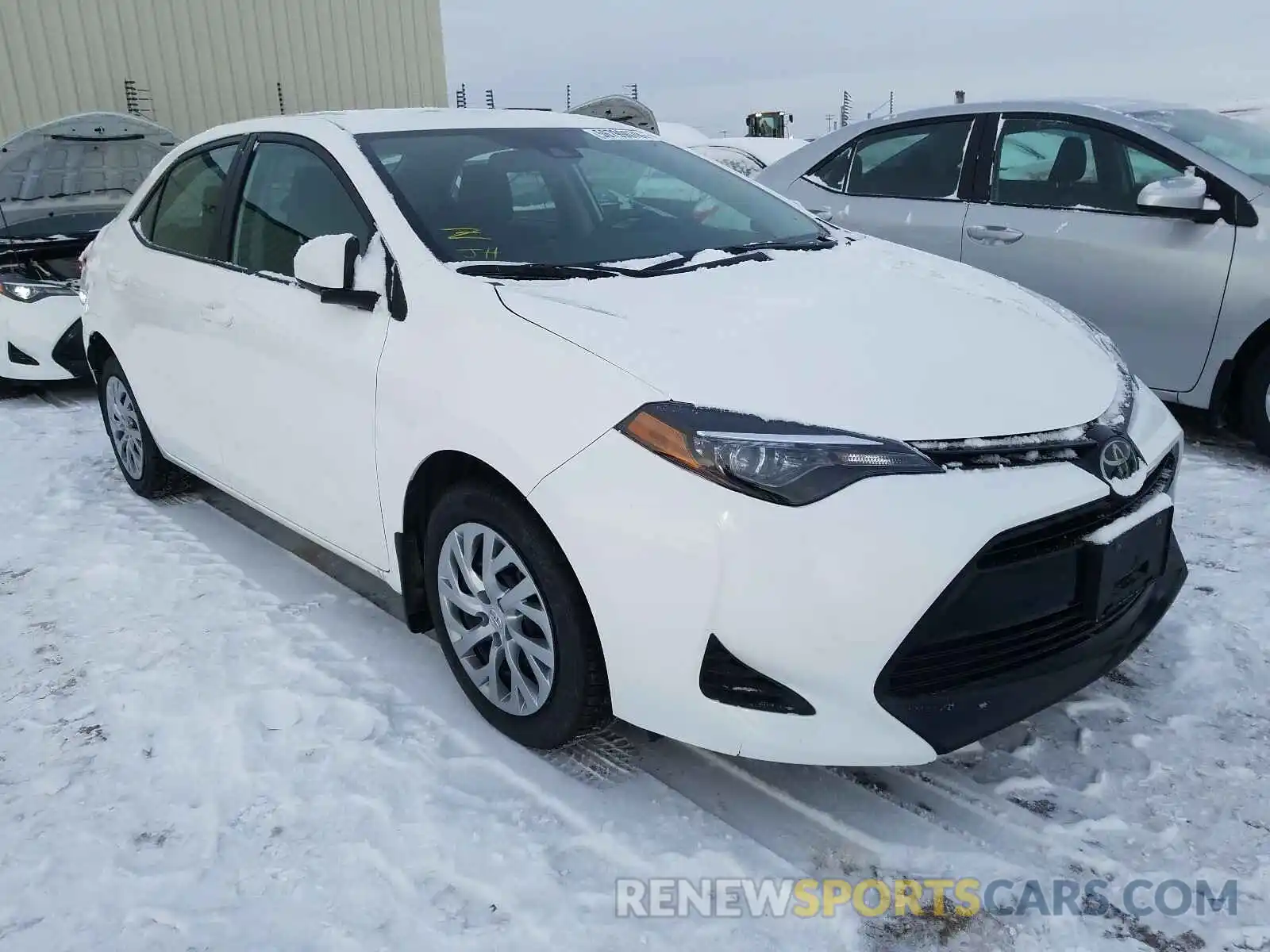 1 Photograph of a damaged car 2T1BURHE8KC247101 TOYOTA COROLLA 2019