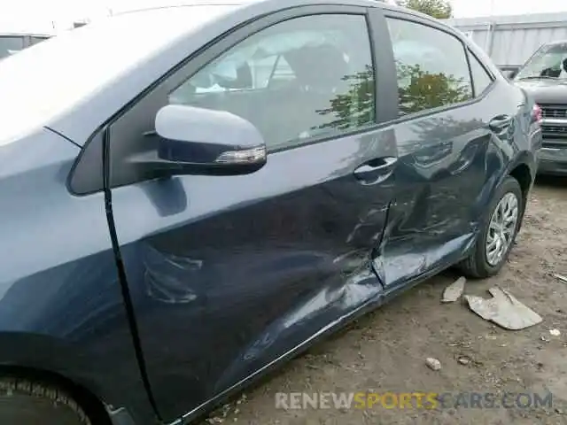 9 Photograph of a damaged car 2T1BURHE9KC125072 TOYOTA COROLLA 2019