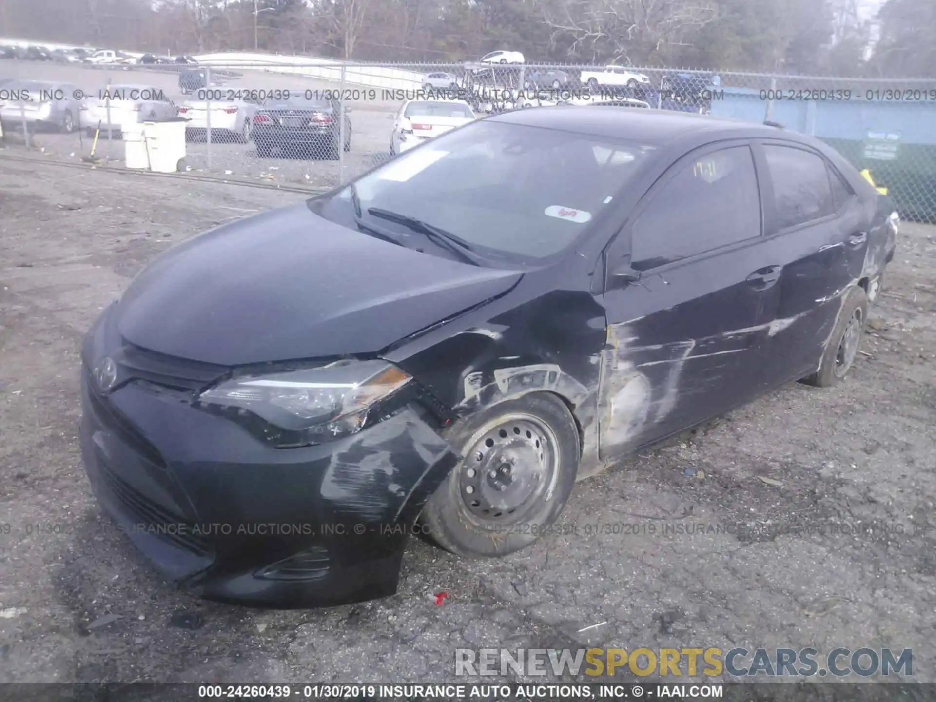 2 Photograph of a damaged car 2T1BURHE9KC125296 TOYOTA COROLLA 2019