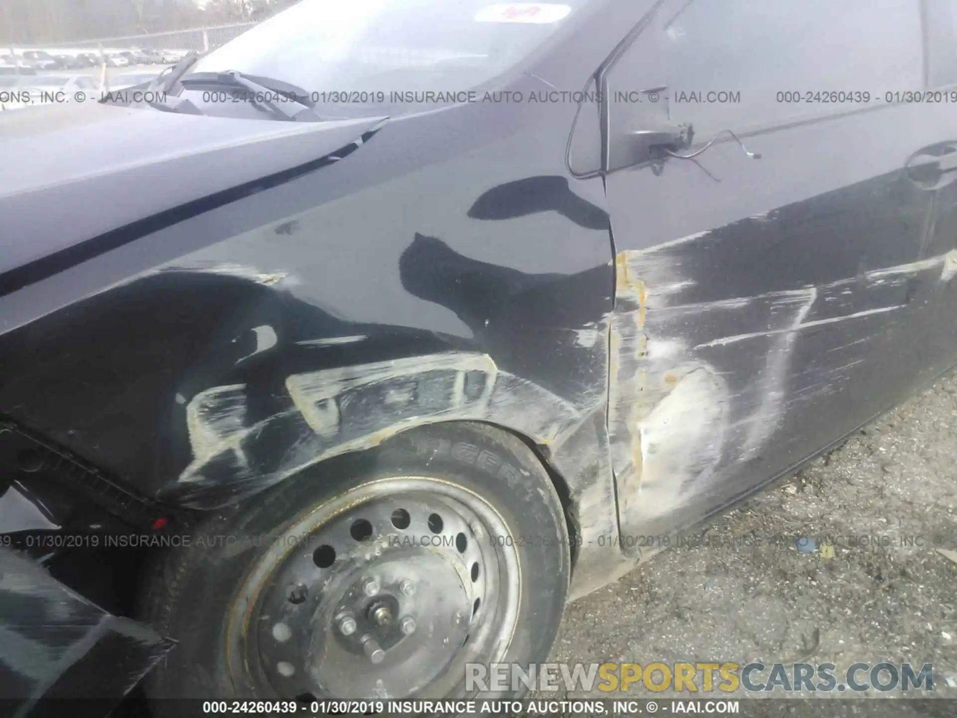 6 Photograph of a damaged car 2T1BURHE9KC125296 TOYOTA COROLLA 2019