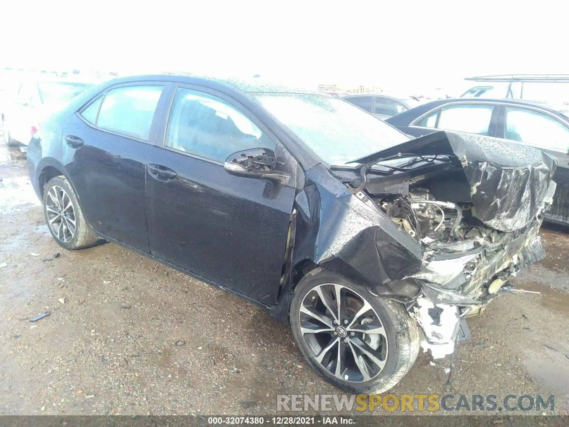 1 Photograph of a damaged car 2T1BURHE9KC125783 TOYOTA COROLLA 2019