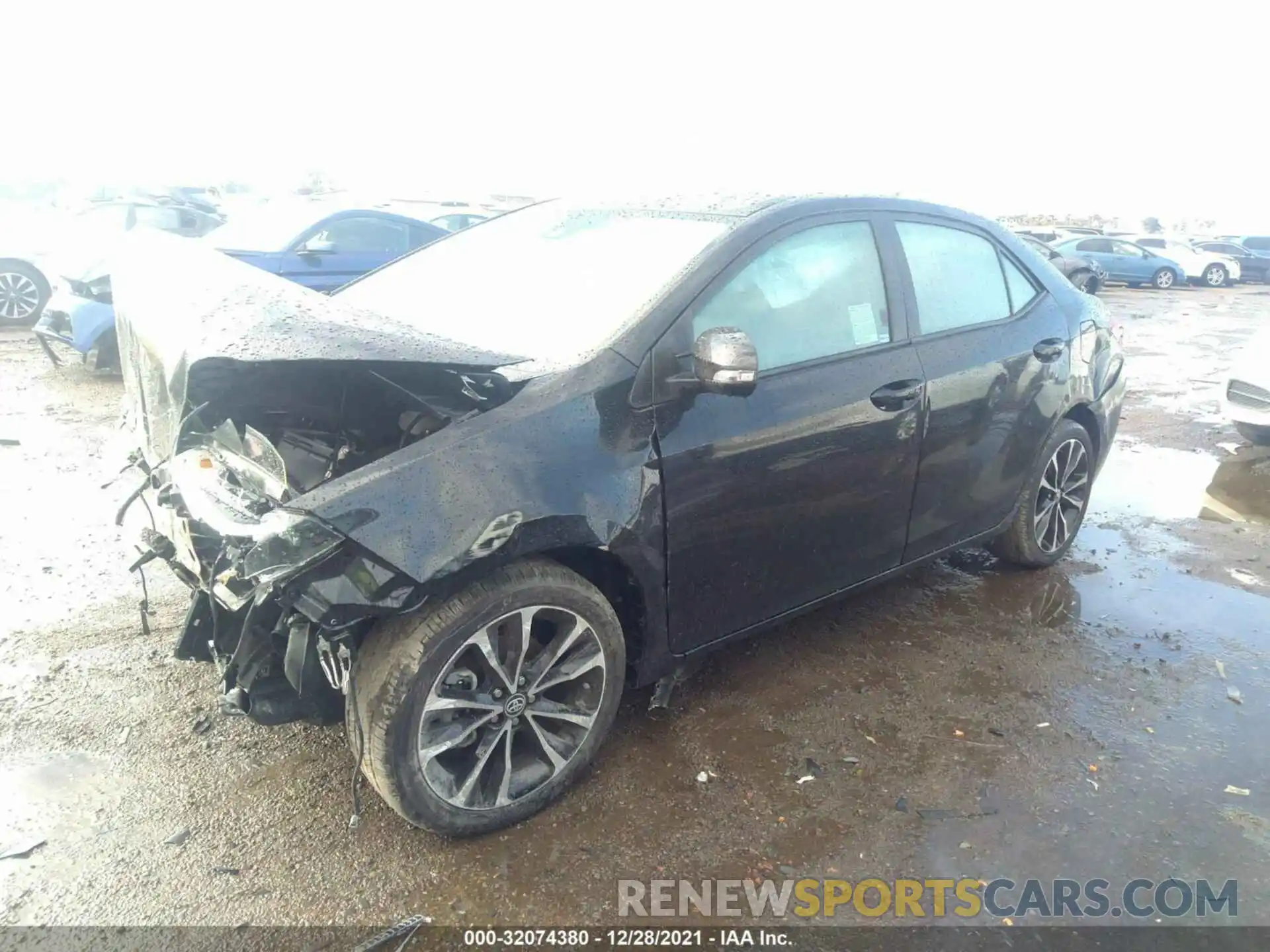 2 Photograph of a damaged car 2T1BURHE9KC125783 TOYOTA COROLLA 2019