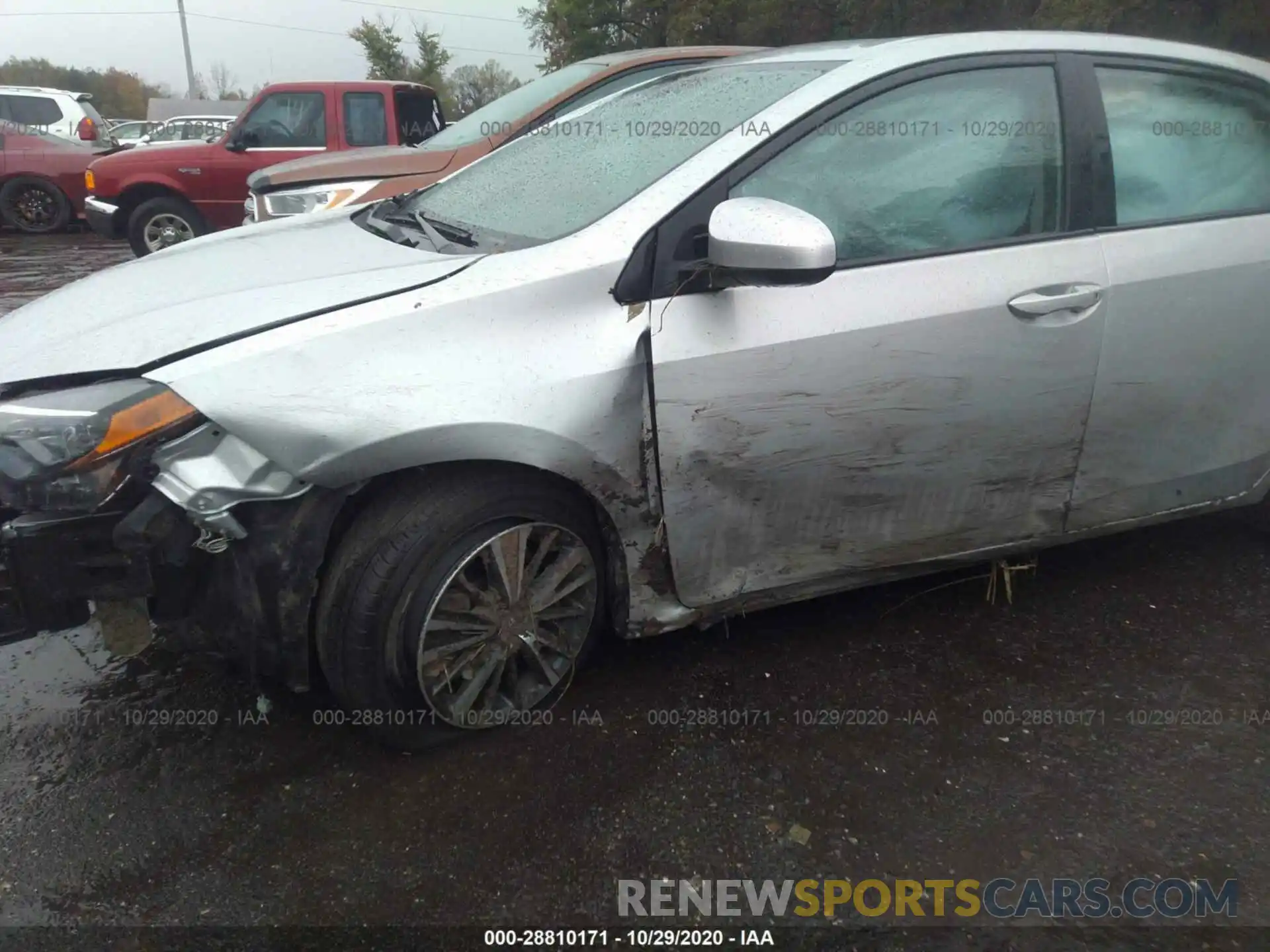 6 Photograph of a damaged car 2T1BURHE9KC126173 TOYOTA COROLLA 2019