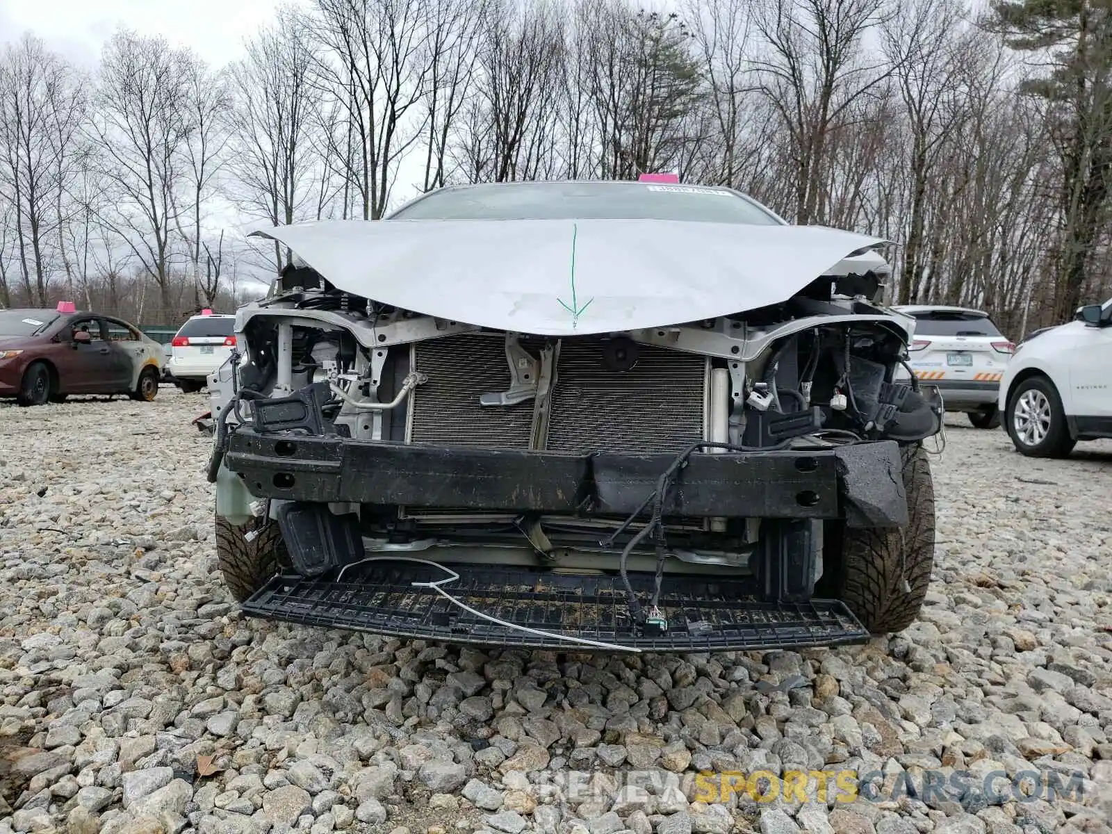 9 Photograph of a damaged car 2T1BURHE9KC126979 TOYOTA COROLLA 2019