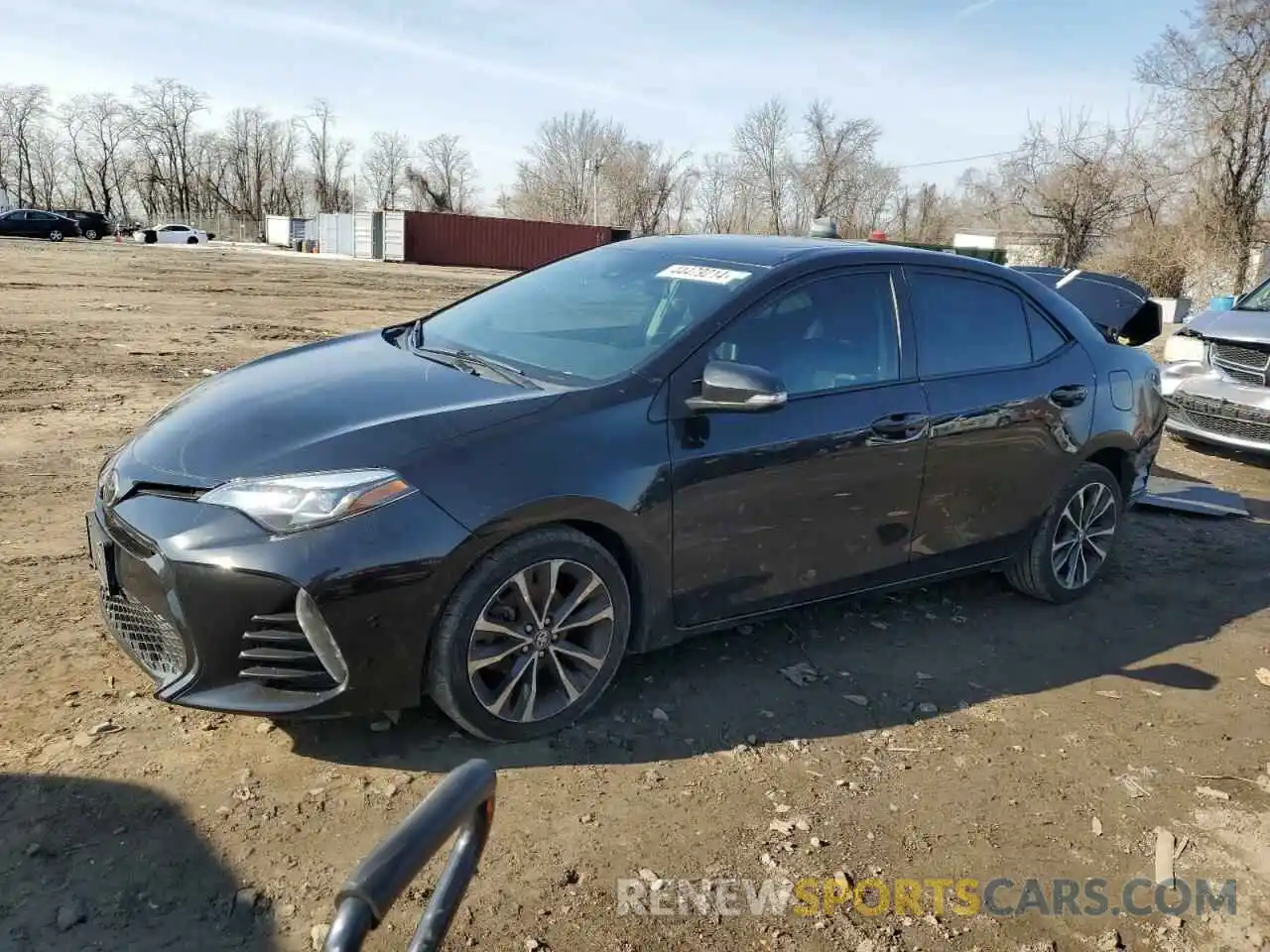 1 Photograph of a damaged car 2T1BURHE9KC127954 TOYOTA COROLLA 2019