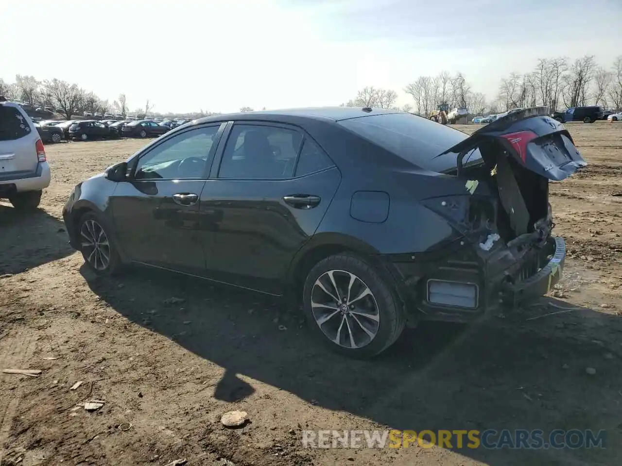 2 Photograph of a damaged car 2T1BURHE9KC127954 TOYOTA COROLLA 2019