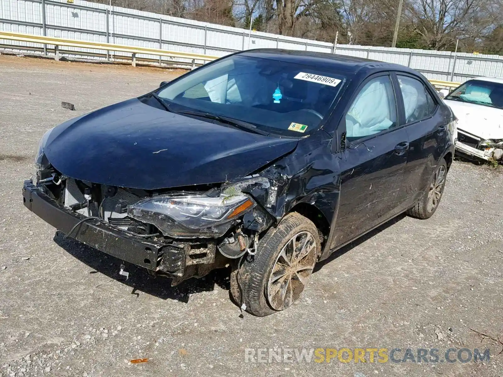 2 Photograph of a damaged car 2T1BURHE9KC128974 TOYOTA COROLLA 2019