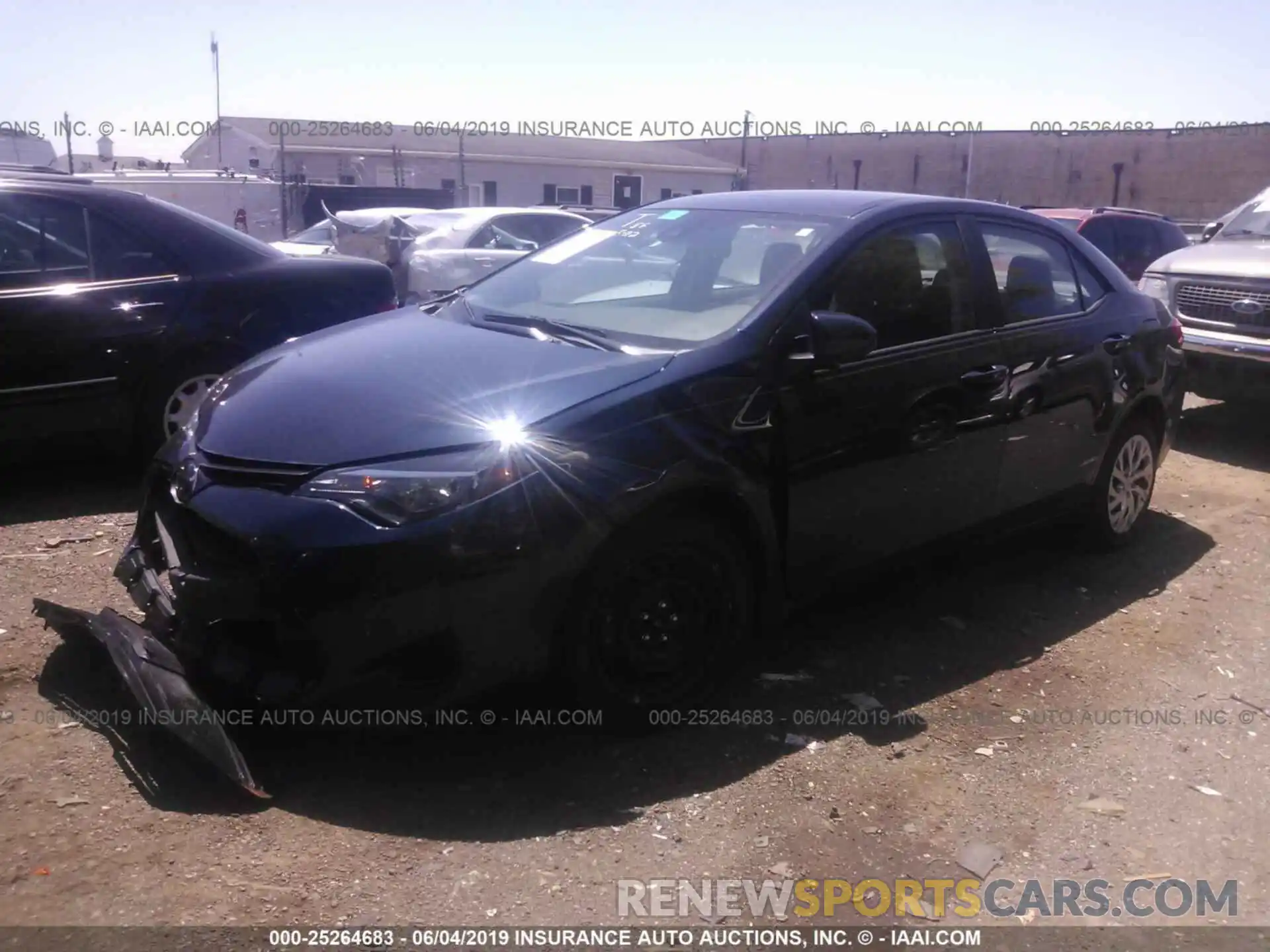 2 Photograph of a damaged car 2T1BURHE9KC129221 TOYOTA COROLLA 2019