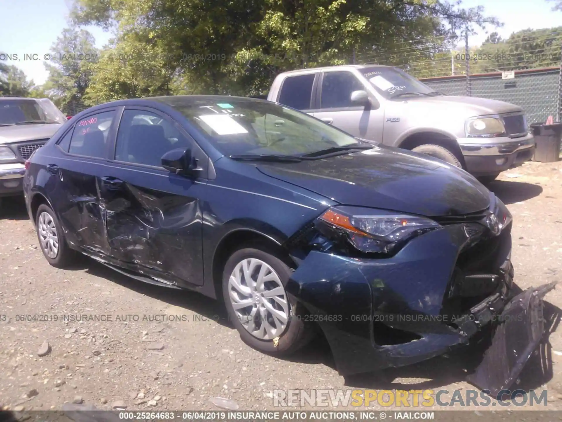 6 Photograph of a damaged car 2T1BURHE9KC129221 TOYOTA COROLLA 2019