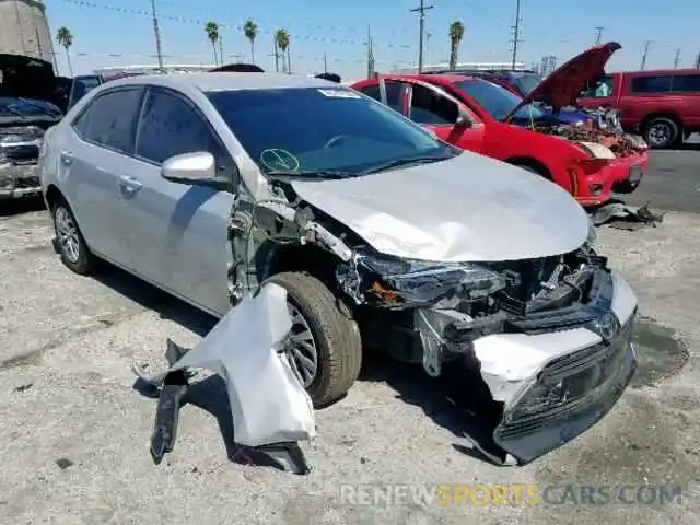 1 Photograph of a damaged car 2T1BURHE9KC130773 TOYOTA COROLLA 2019