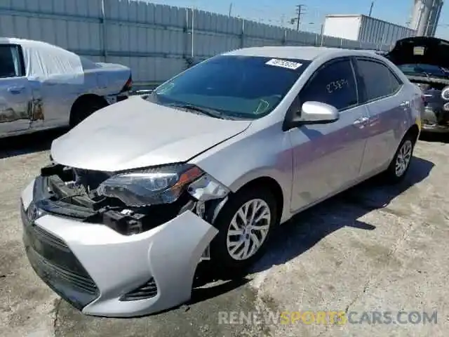 2 Photograph of a damaged car 2T1BURHE9KC130773 TOYOTA COROLLA 2019