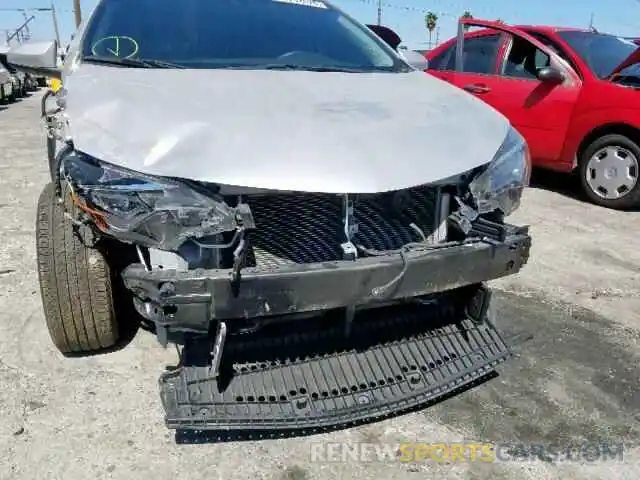 9 Photograph of a damaged car 2T1BURHE9KC130773 TOYOTA COROLLA 2019