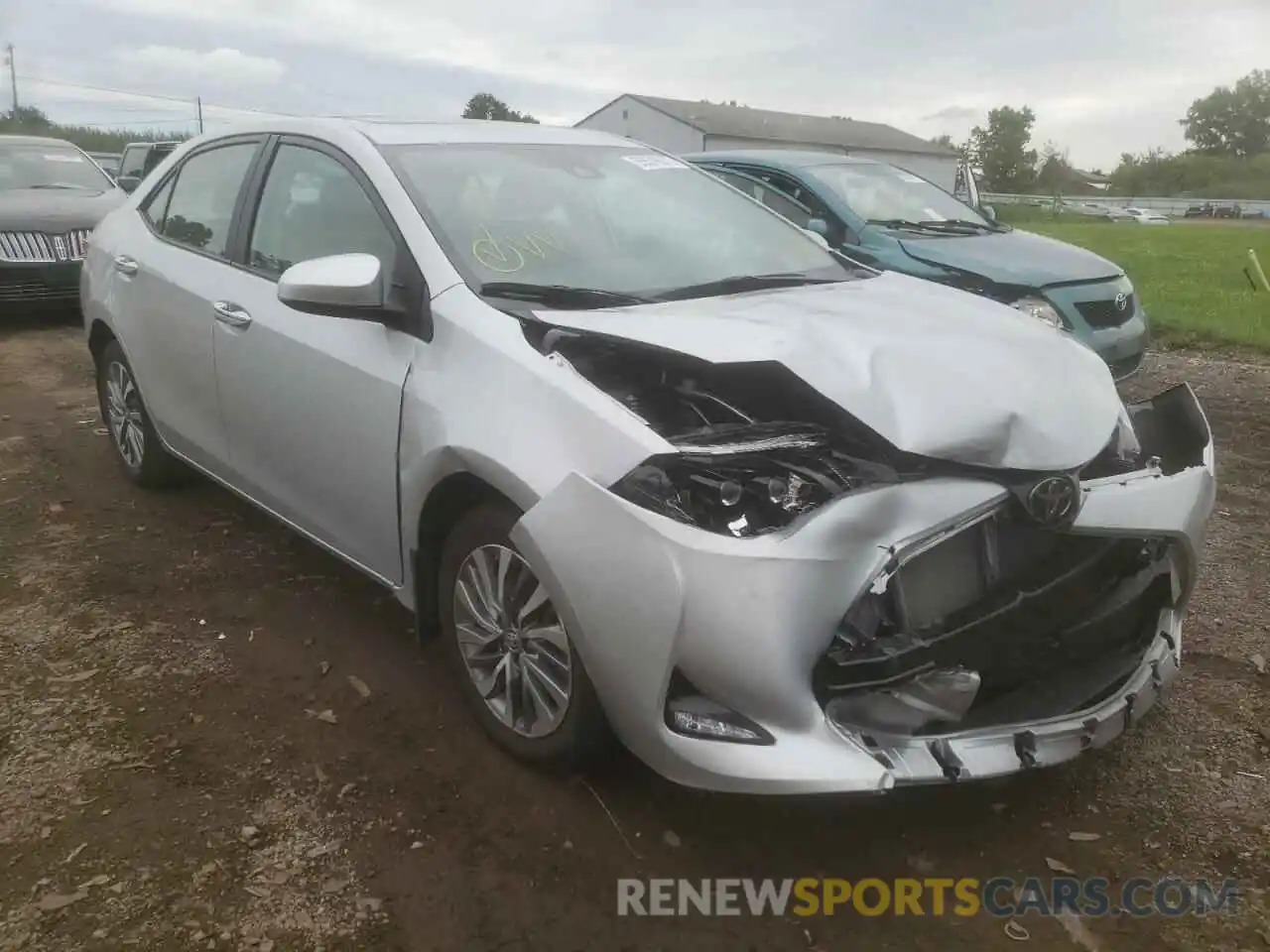 1 Photograph of a damaged car 2T1BURHE9KC131616 TOYOTA COROLLA 2019