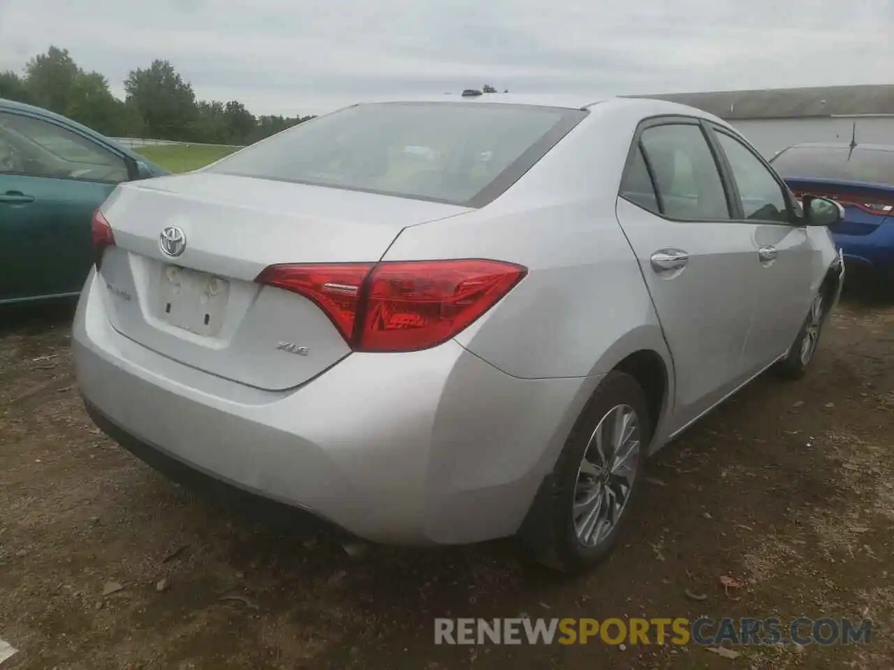 4 Photograph of a damaged car 2T1BURHE9KC131616 TOYOTA COROLLA 2019