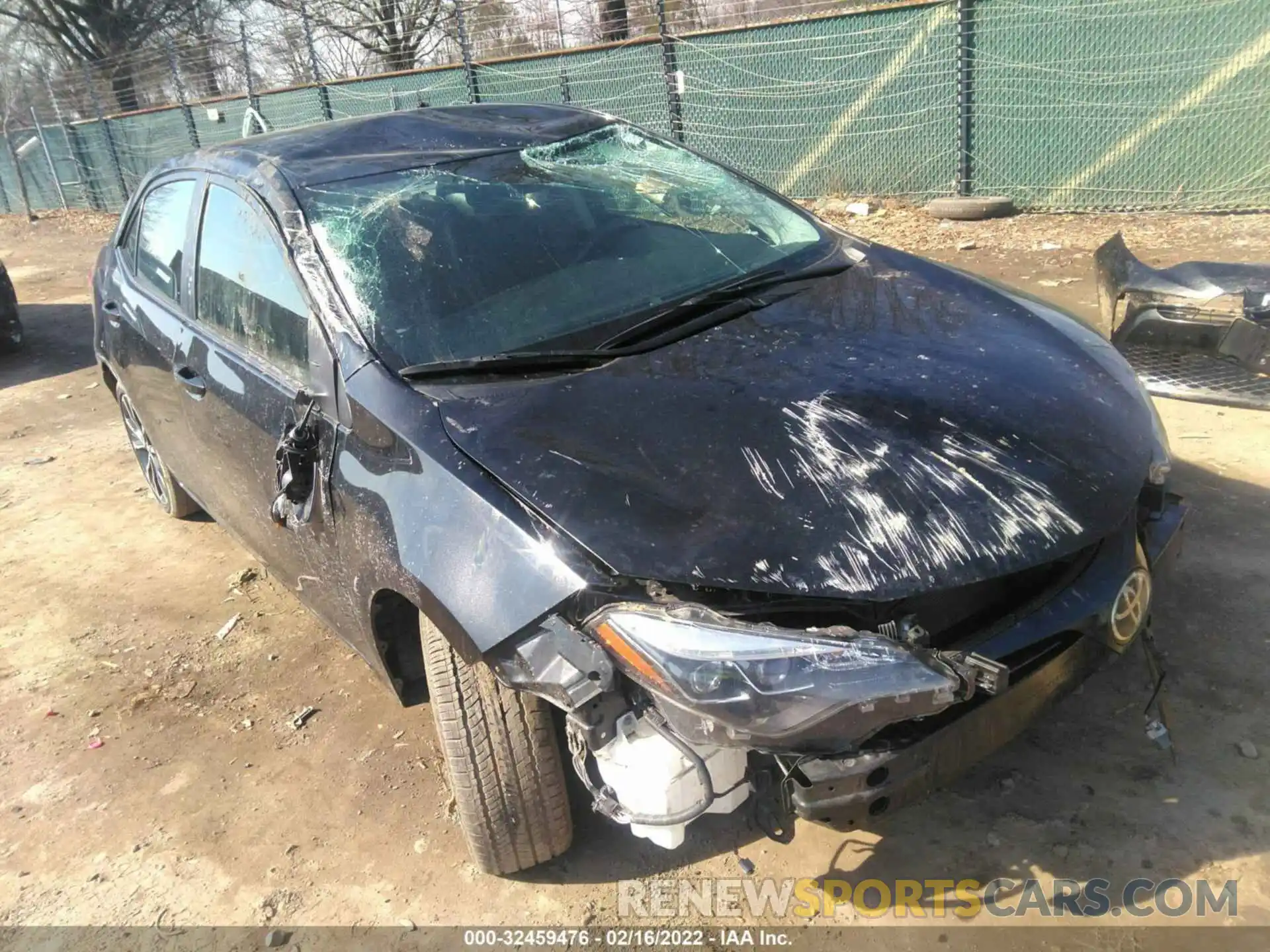 6 Photograph of a damaged car 2T1BURHE9KC132491 TOYOTA COROLLA 2019