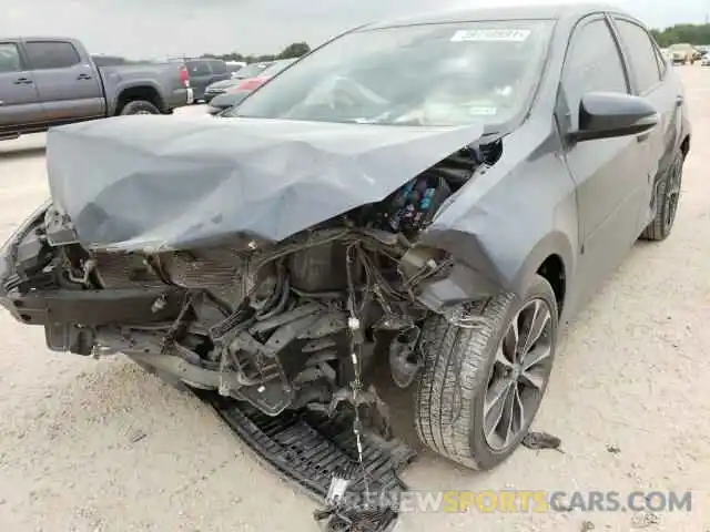 2 Photograph of a damaged car 2T1BURHE9KC133155 TOYOTA COROLLA 2019