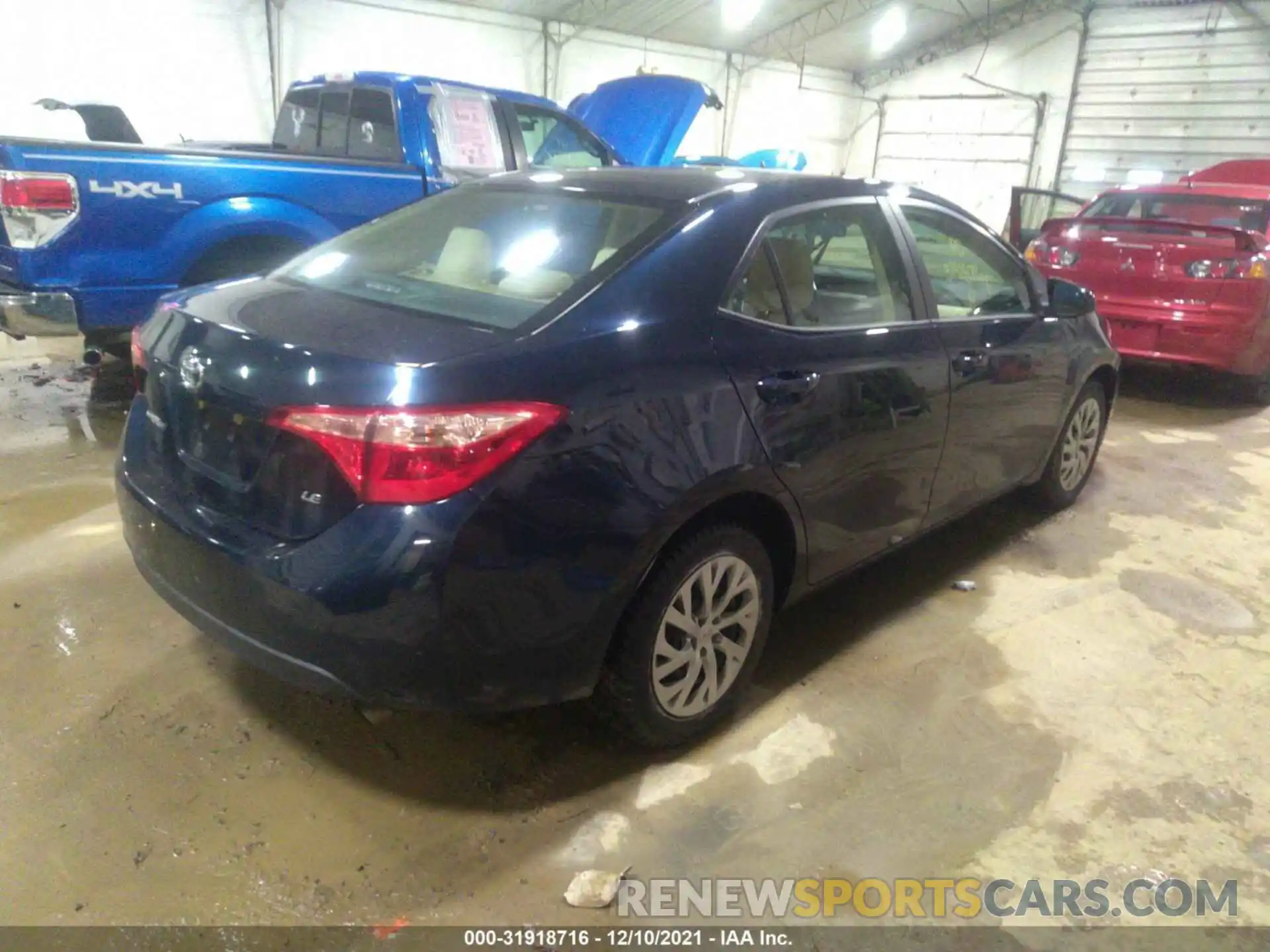 4 Photograph of a damaged car 2T1BURHE9KC133561 TOYOTA COROLLA 2019