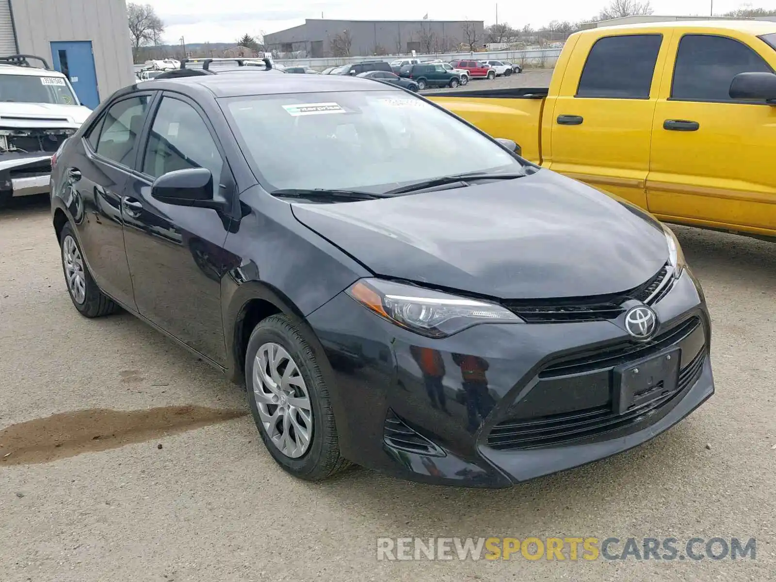 1 Photograph of a damaged car 2T1BURHE9KC134127 TOYOTA COROLLA 2019